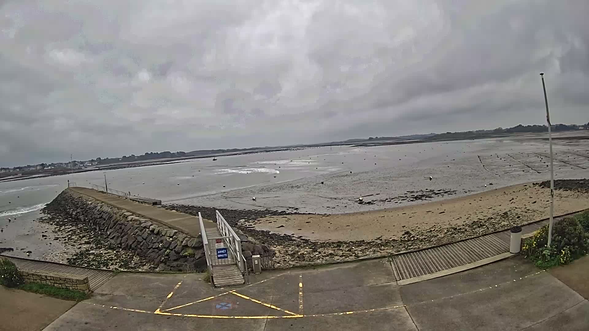 Mesquer, Merquel Coast Live Cam - Saint-Nazaire, Loire-Atlantique, Pays de la Loire, France