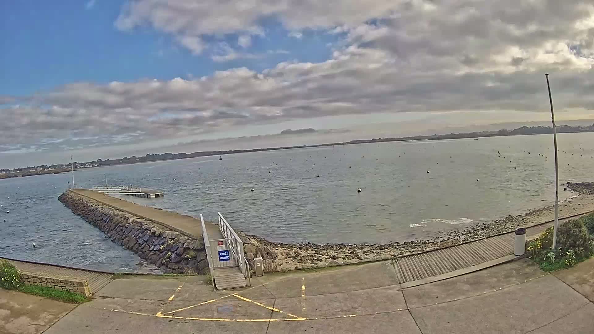 Mesquer, Merquel Coast Live Cam - Saint-Nazaire, Loire-Atlantique, Pays de la Loire, France