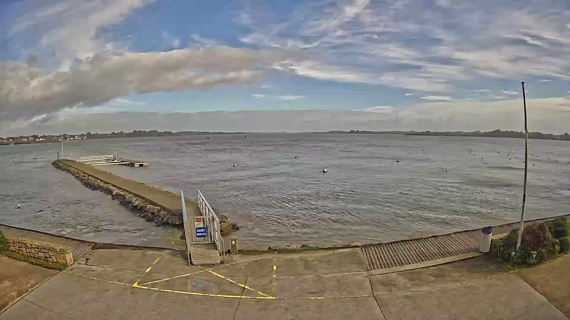 Mesquer, Merquel Coast Live Cam - Saint-Nazaire, Loire-Atlantique, Pays de la Loire, France