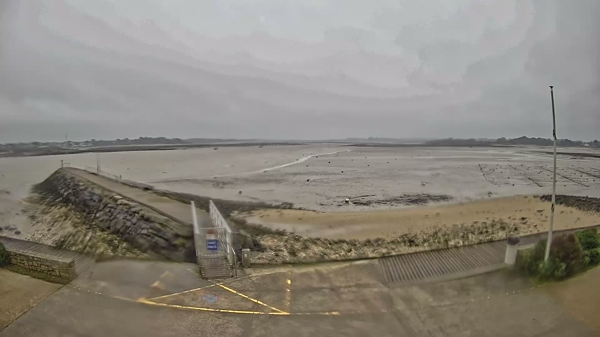 Mesquer, Merquel Coast Live Cam - Saint-Nazaire, Loire-Atlantique, Pays de la Loire, France