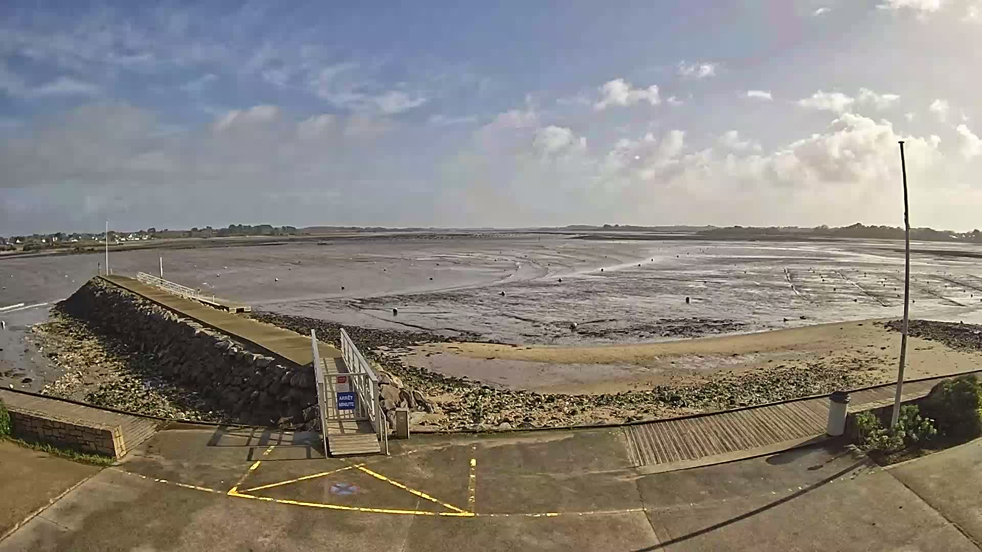 Mesquer, Merquel Coast Live Cam - Saint-Nazaire, Loire-Atlantique, Pays de la Loire, France