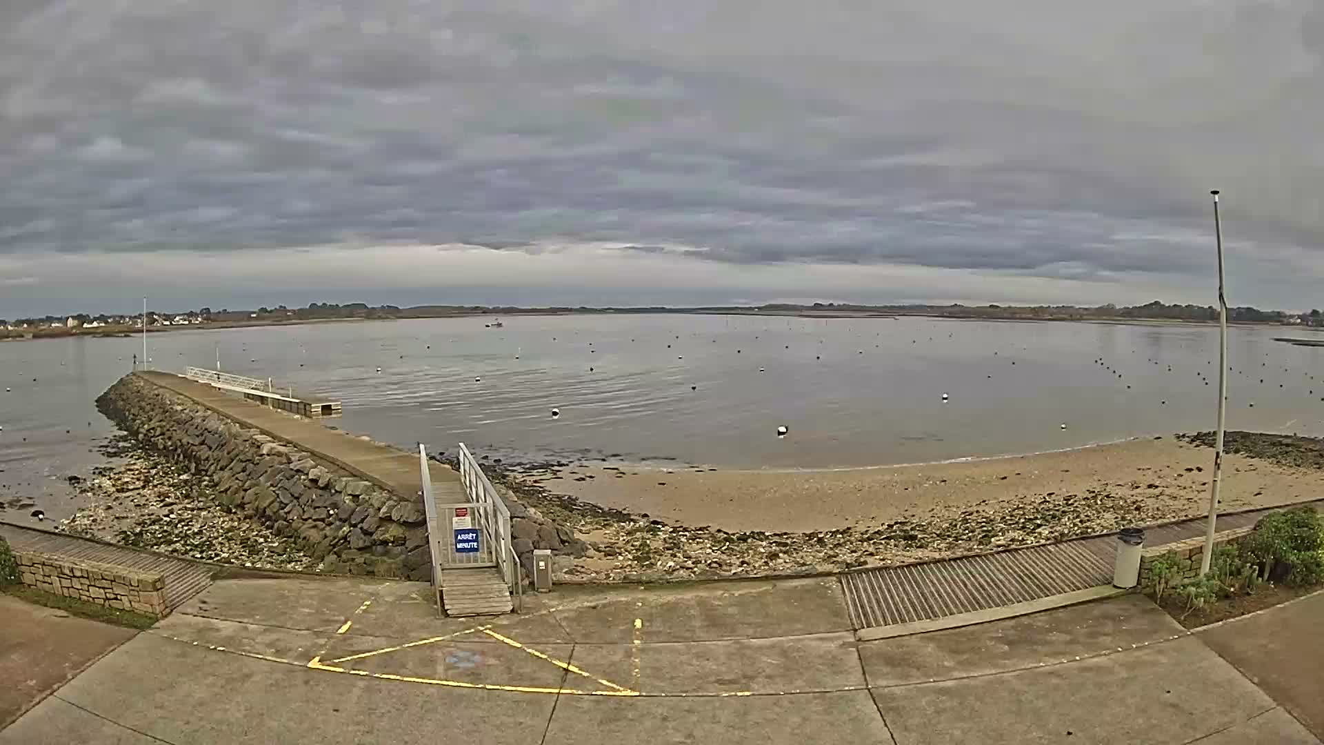 Mesquer, Merquel Coast Live Cam - Saint-Nazaire, Loire-Atlantique, Pays de la Loire, France