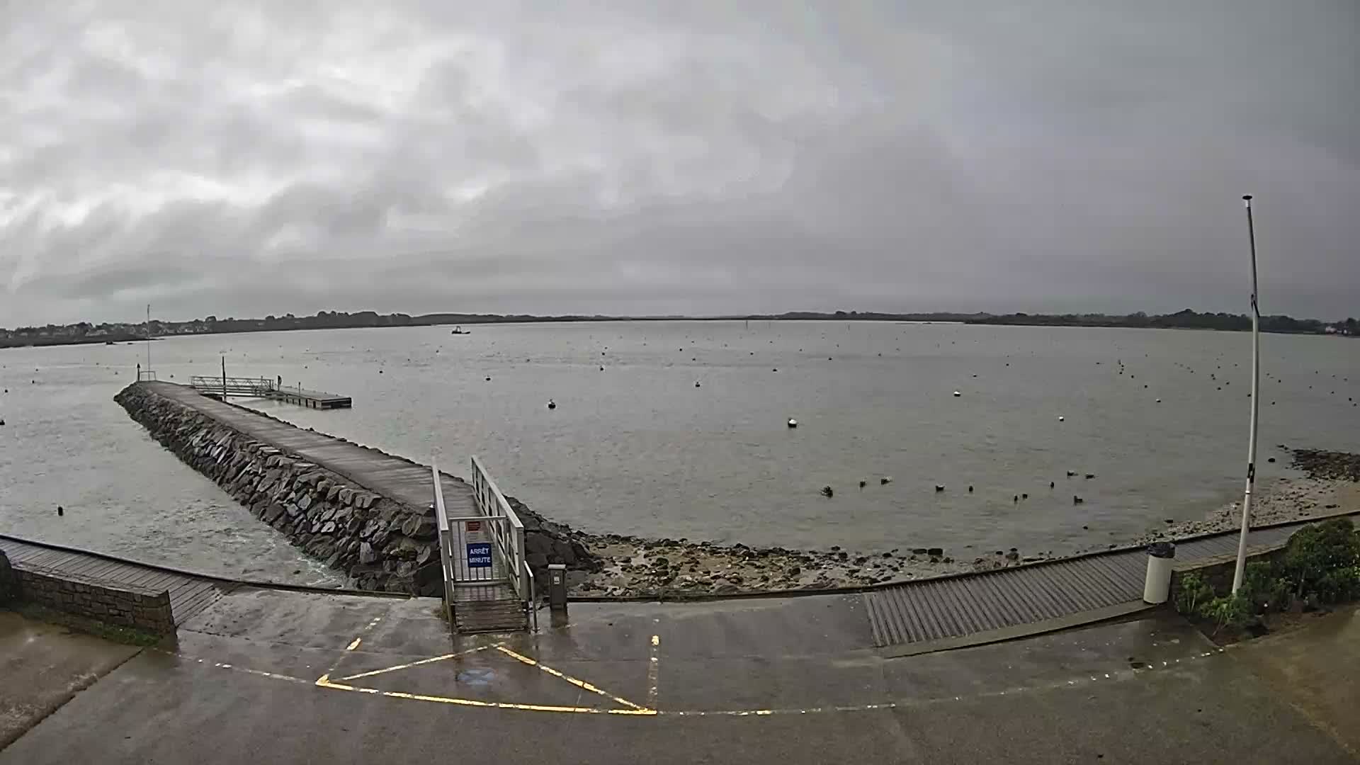Mesquer, Merquel Coast Live Cam - Saint-Nazaire, Loire-Atlantique, Pays de la Loire, France