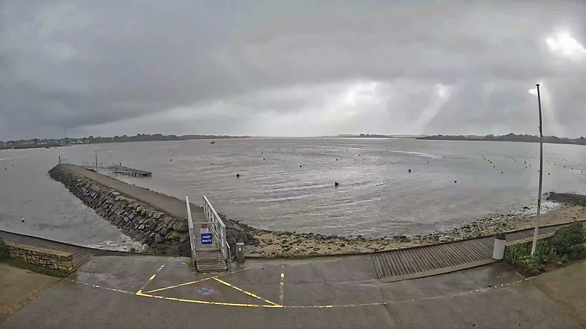 Mesquer, Merquel Coast Live Cam - Saint-Nazaire, Loire-Atlantique, Pays de la Loire, France