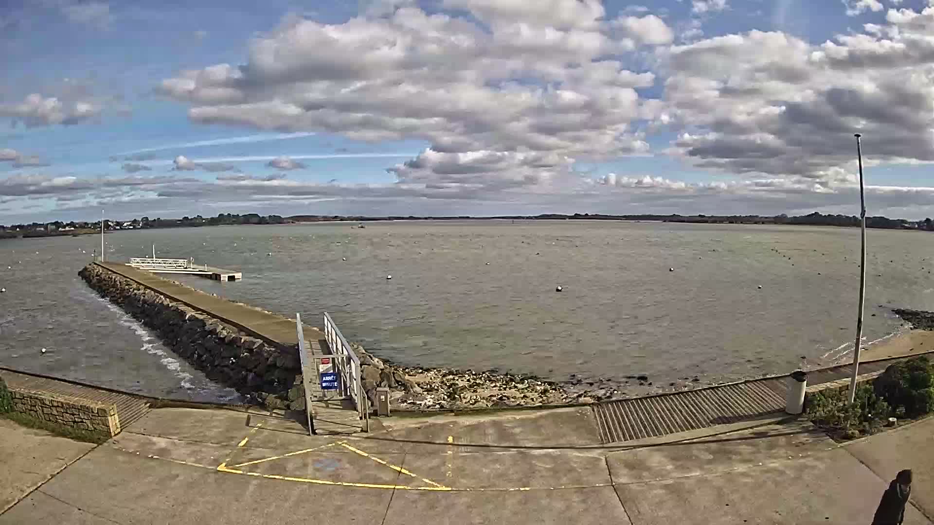 Mesquer, Merquel Coast Live Cam - Saint-Nazaire, Loire-Atlantique, Pays de la Loire, France