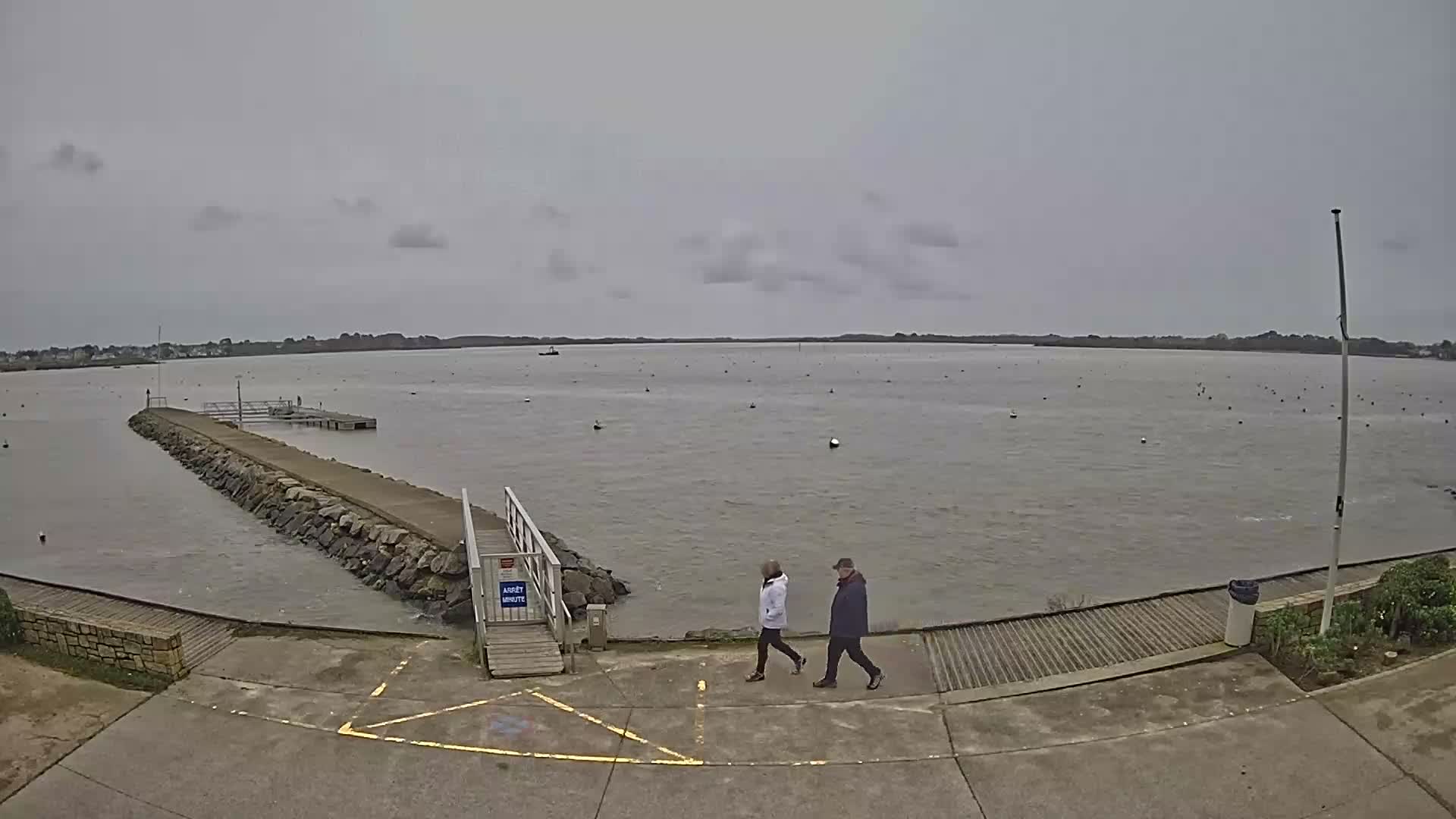 Mesquer, Merquel Coast Live Cam - Saint-Nazaire, Loire-Atlantique, Pays de la Loire, France