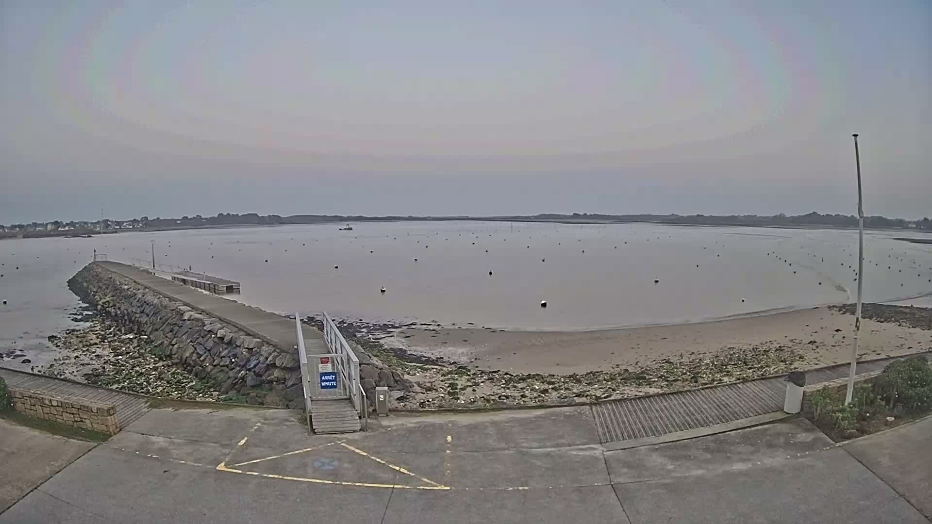 Mesquer, Merquel Coast Live Cam - Saint-Nazaire, Loire-Atlantique, Pays de la Loire, France