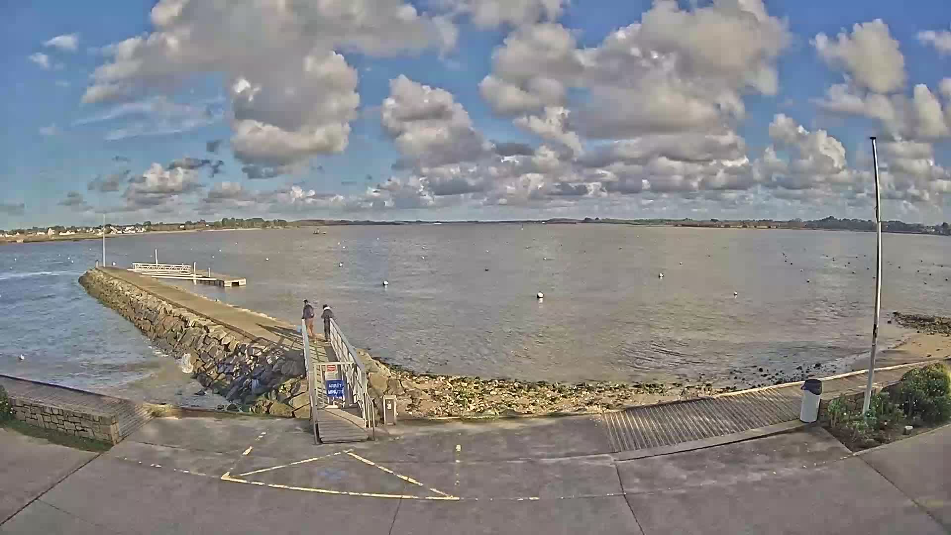 Mesquer, Merquel Coast Live Cam - Saint-Nazaire, Loire-Atlantique, Pays de la Loire, France