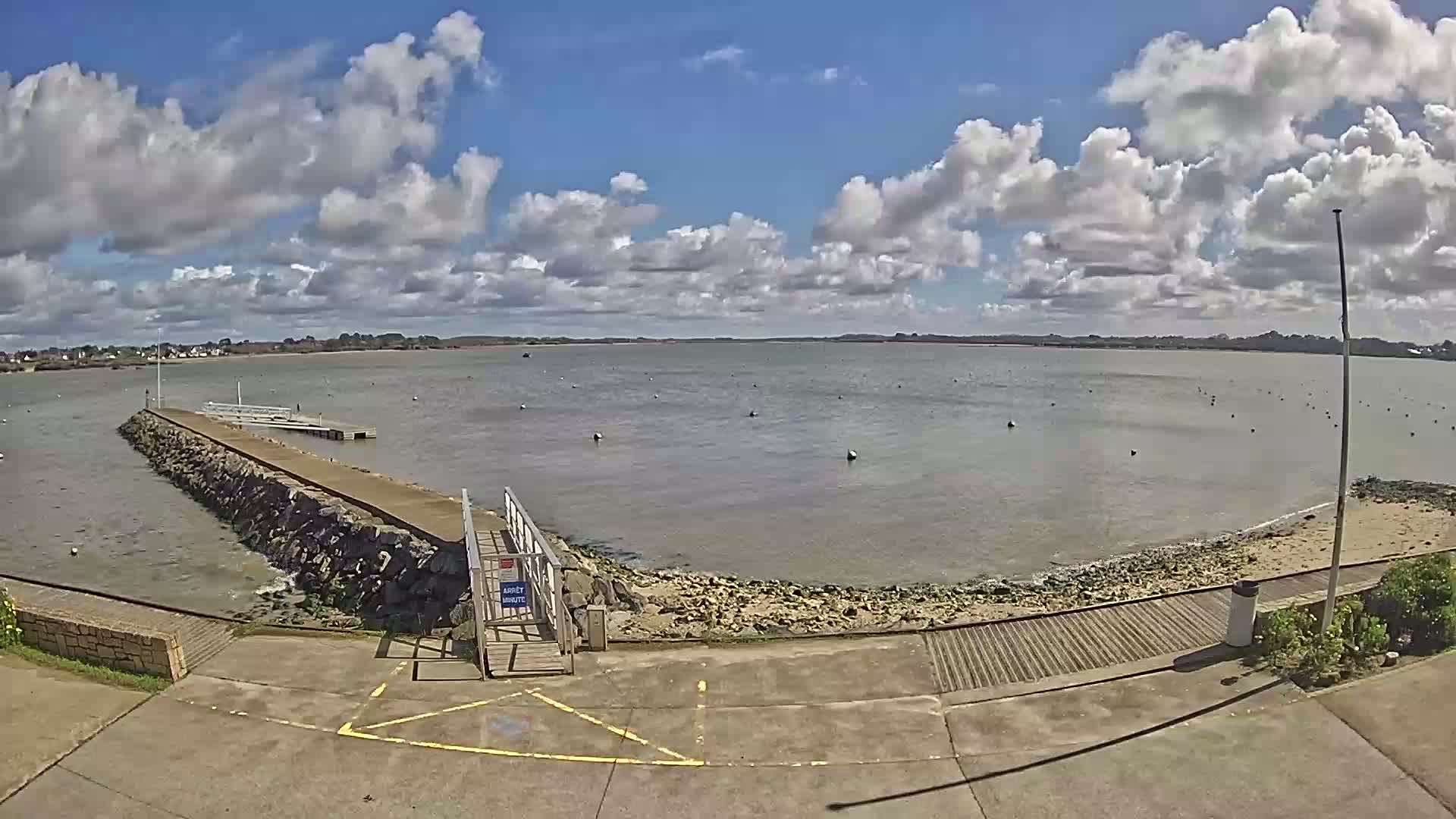 Mesquer, Merquel Coast Live Cam - Saint-Nazaire, Loire-Atlantique, Pays de la Loire, France