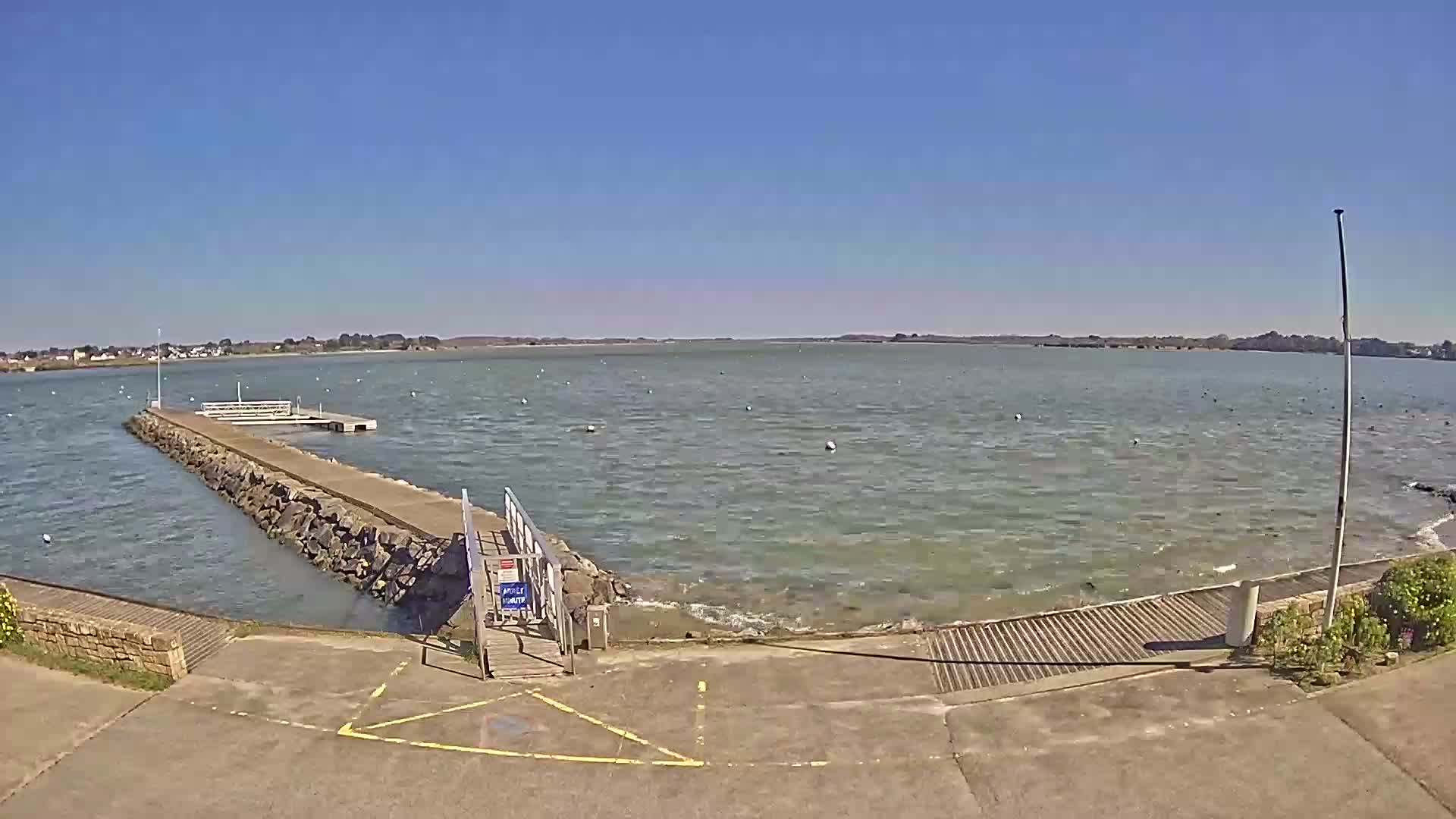 Mesquer, Merquel Coast Live Cam - Saint-Nazaire, Loire-Atlantique, Pays de la Loire, France