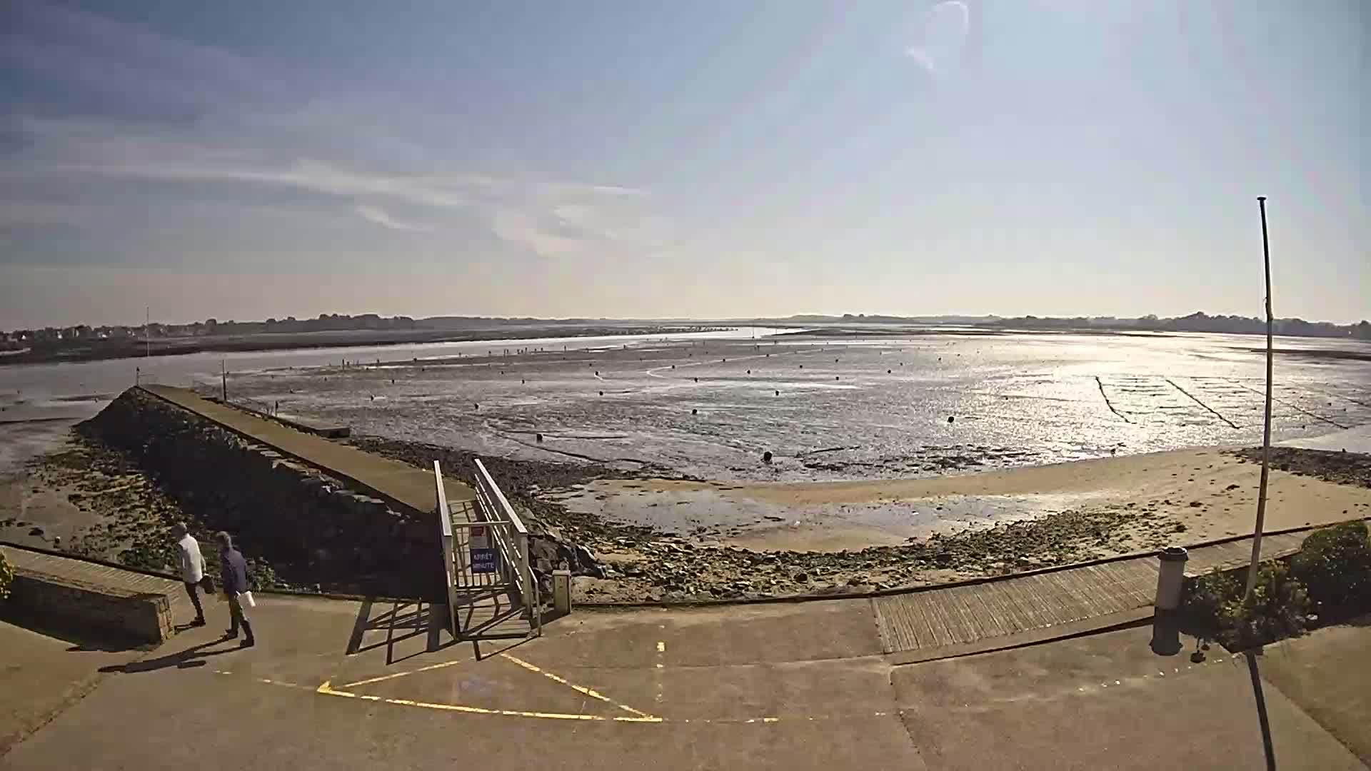 Mesquer, Merquel Coast Live Cam - Saint-Nazaire, Loire-Atlantique, Pays de la Loire, France