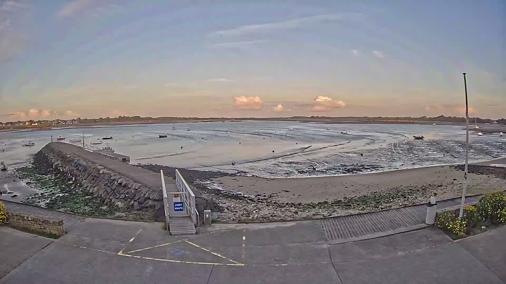 Mesquer, Merquel Coast Live Cam - Saint-Nazaire, Loire-Atlantique, Pays de la Loire, France