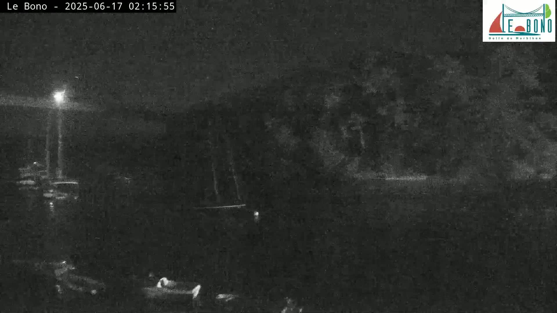 Riviere du Bono River & Le Bono Pont Joseph Le Brix (Pont Joseph Bridge) Live Cam - Vannes, Morbihan, Bretagne. France