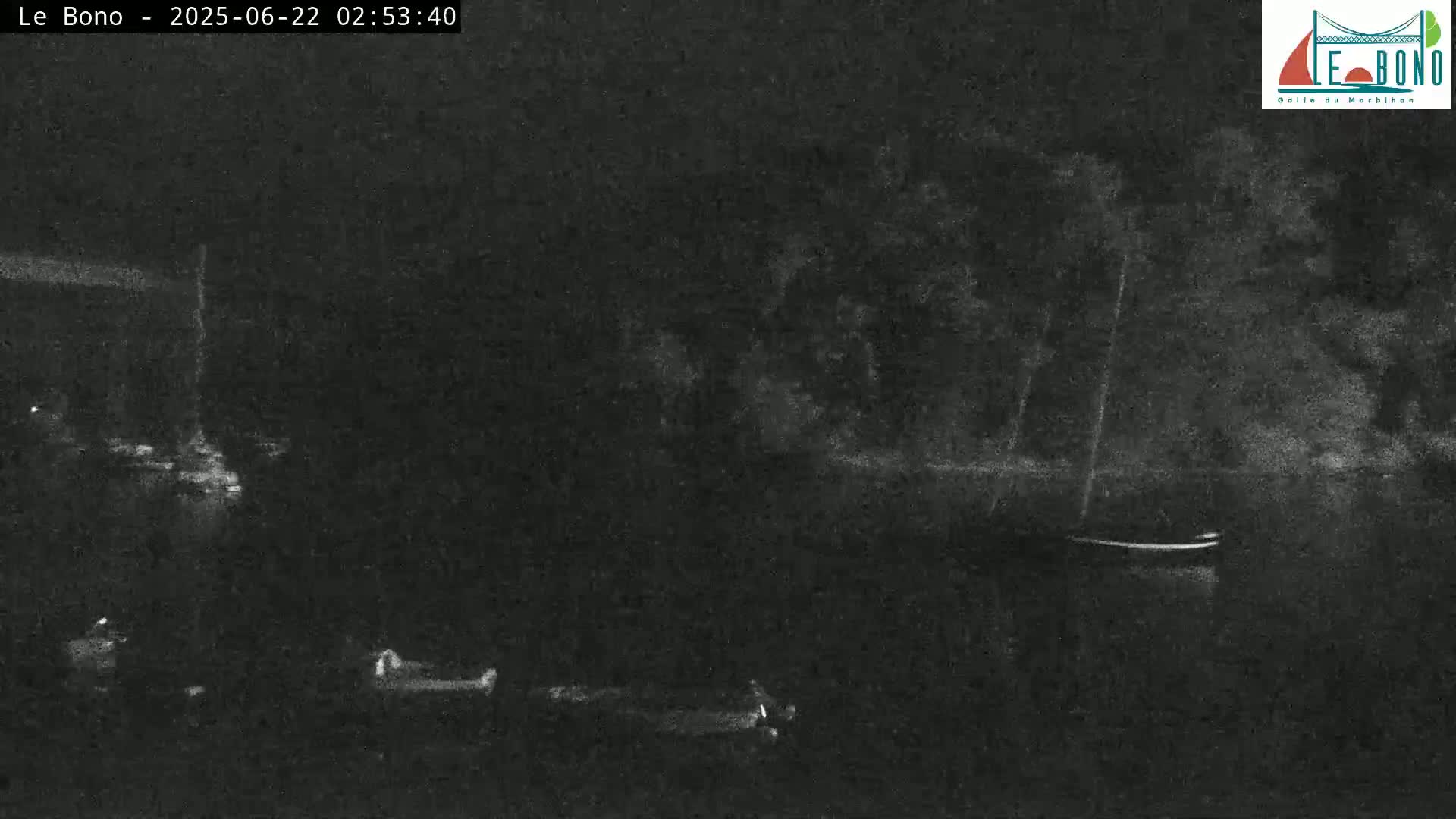Riviere du Bono River & Le Bono Pont Joseph Le Brix (Pont Joseph Bridge) Live Cam - Vannes, Morbihan, Bretagne. France