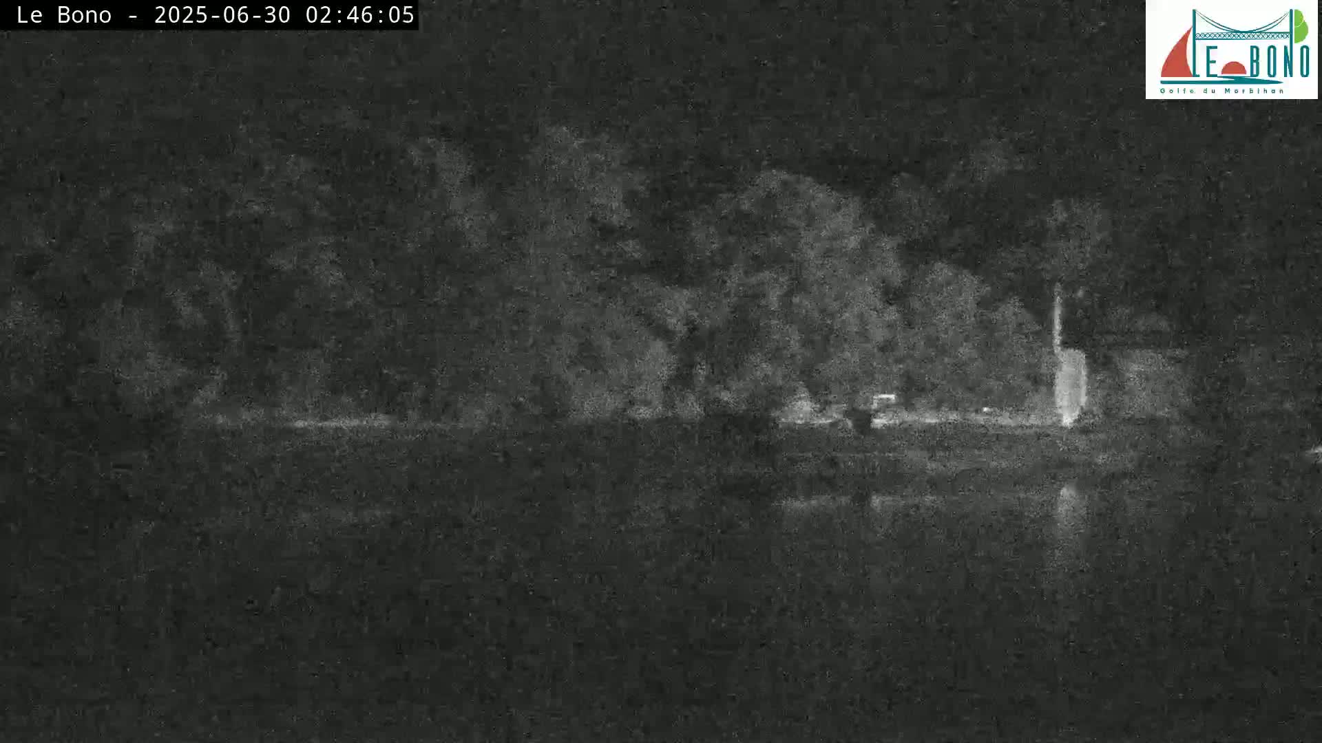 Riviere du Bono River & Le Bono Pont Joseph Le Brix (Pont Joseph Bridge) Live Cam - Vannes, Morbihan, Bretagne. France