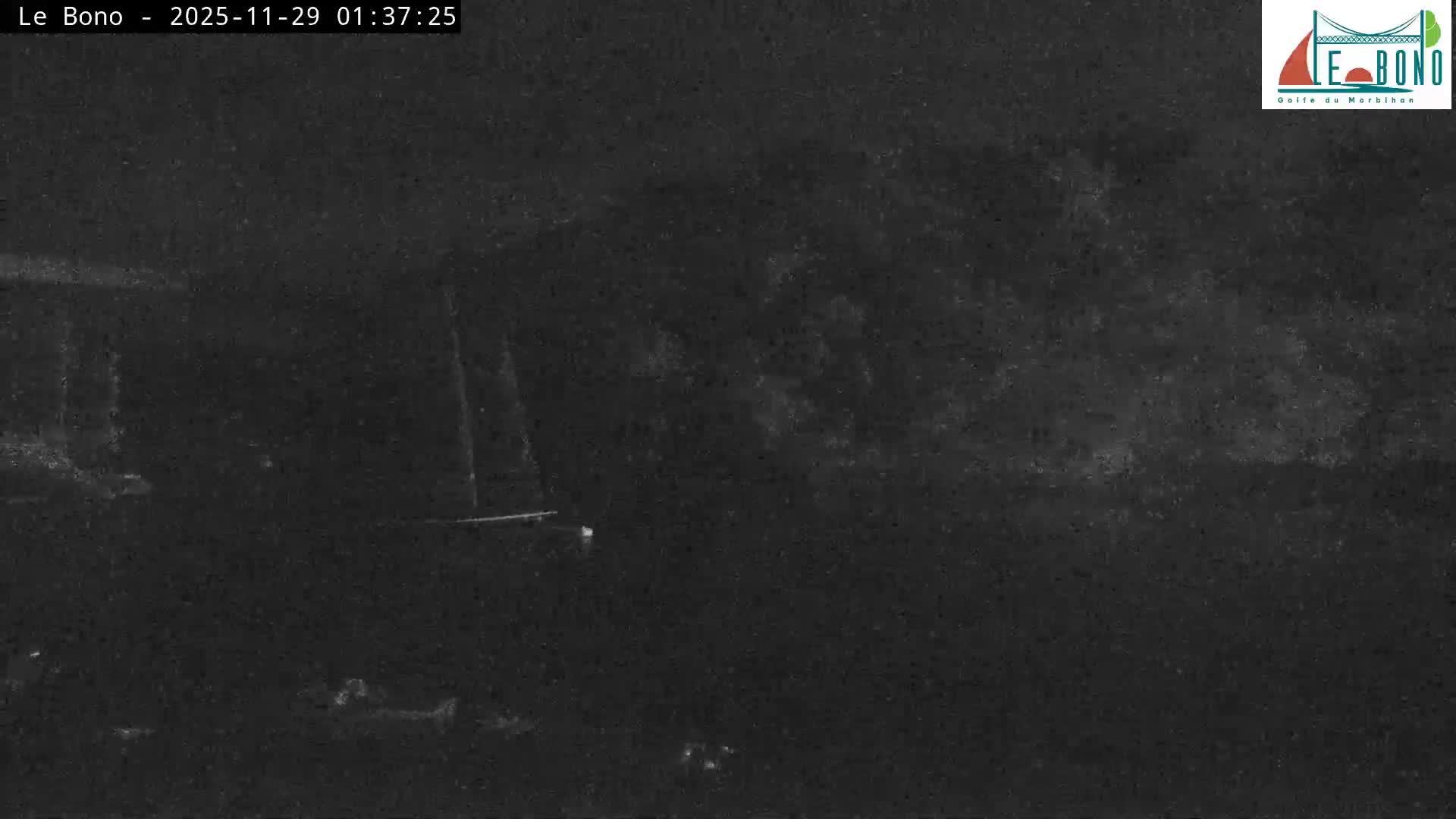 Riviere du Bono River & Le Bono Pont Joseph Le Brix (Pont Joseph Bridge) Live Cam - Vannes, Morbihan, Bretagne. France
