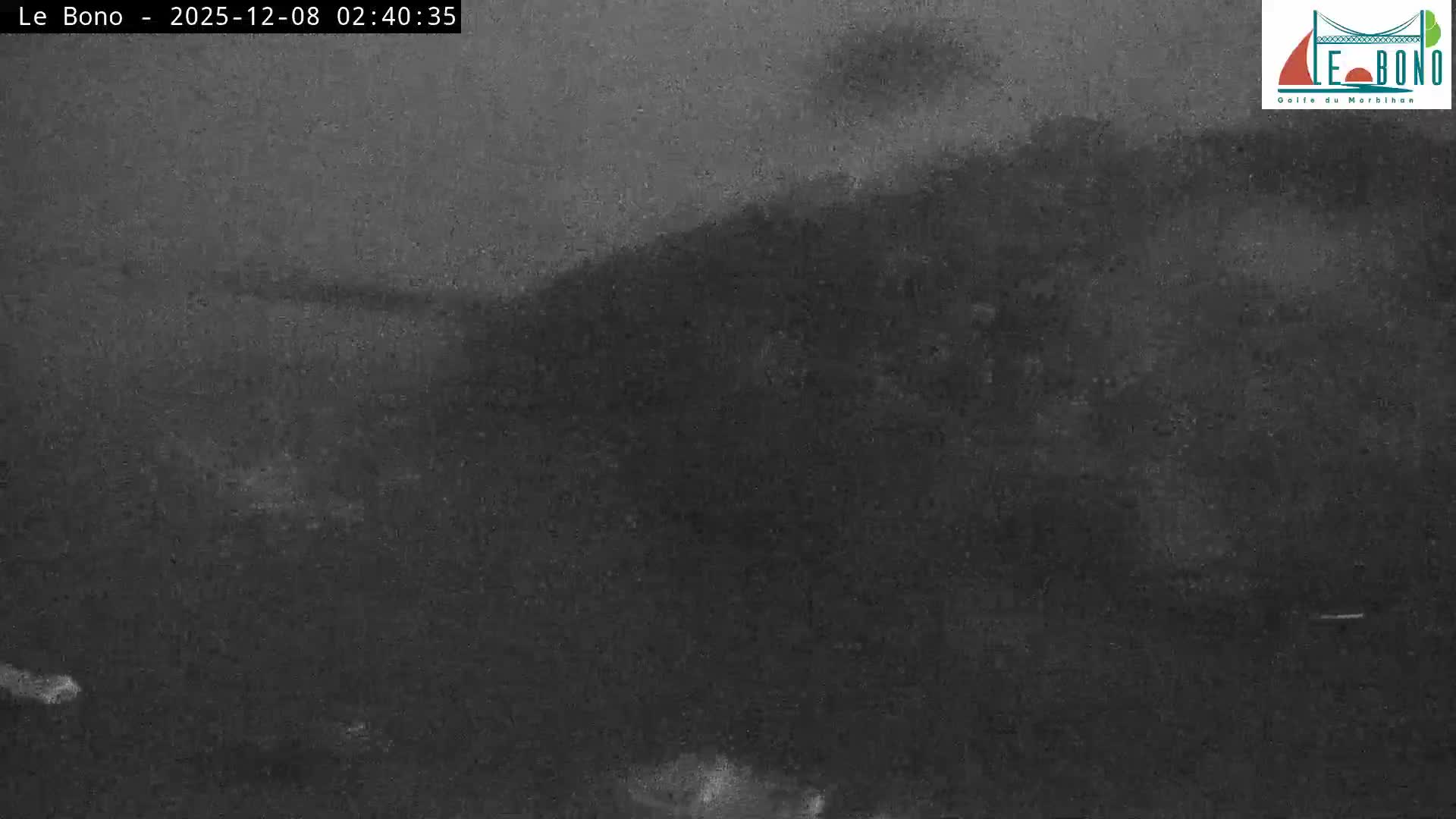 Riviere du Bono River & Le Bono Pont Joseph Le Brix (Pont Joseph Bridge) Live Cam - Vannes, Morbihan, Bretagne. France