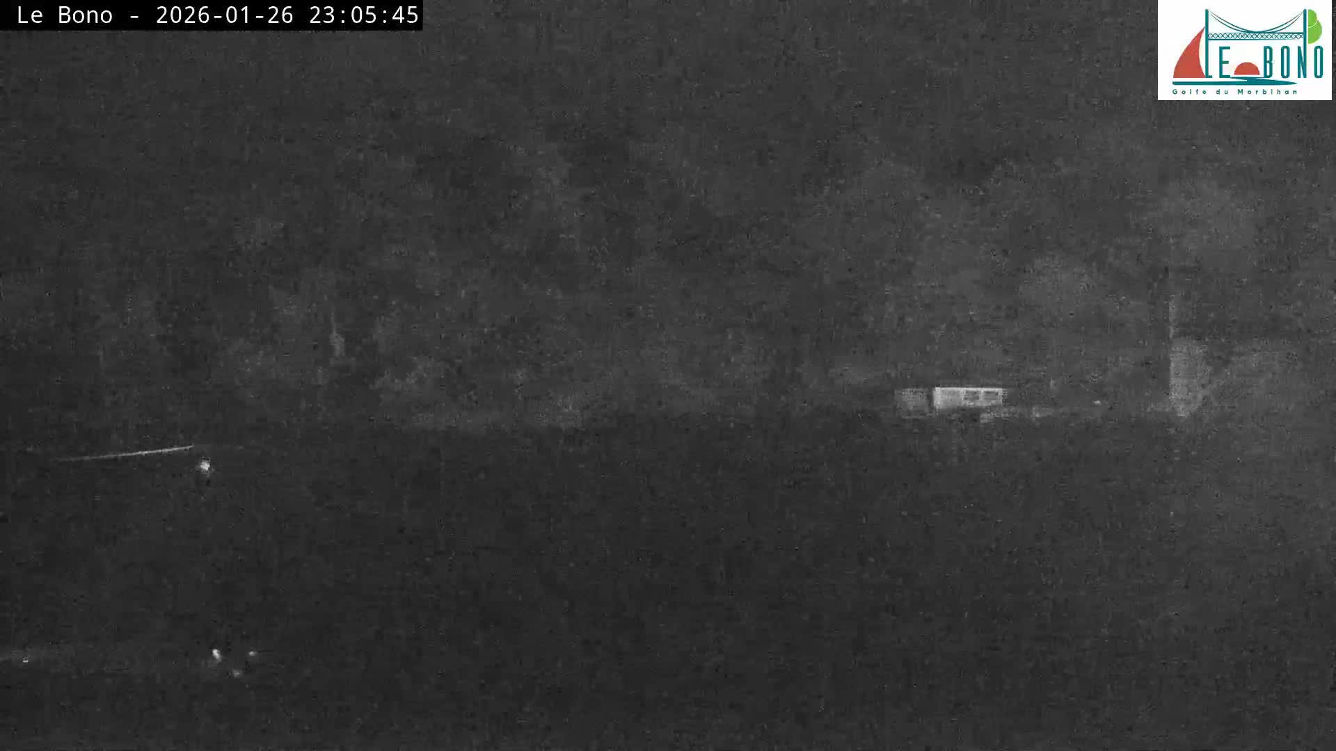 Riviere du Bono River & Le Bono Pont Joseph Le Brix (Pont Joseph Bridge) Live Cam - Vannes, Morbihan, Bretagne. France