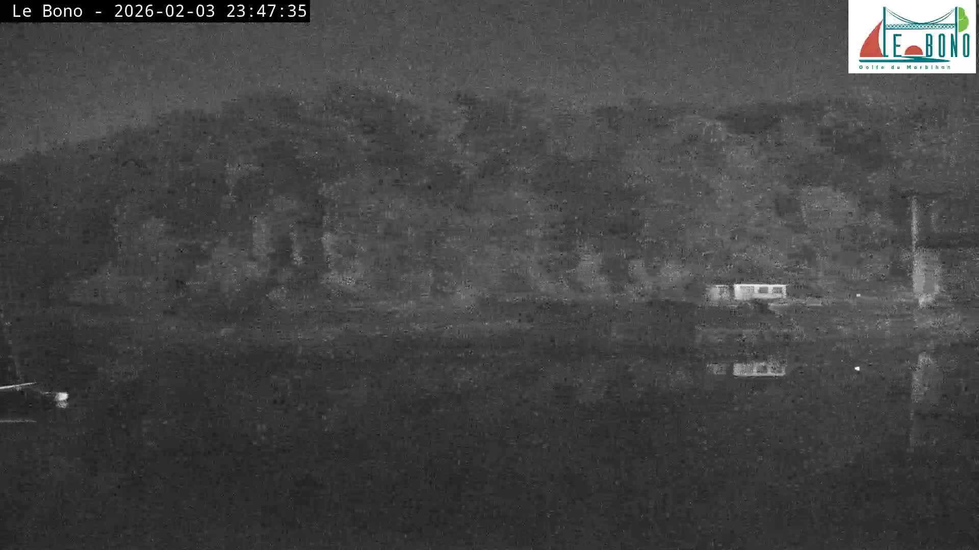 Riviere du Bono River & Le Bono Pont Joseph Le Brix (Pont Joseph Bridge) Live Cam - Vannes, Morbihan, Bretagne. France