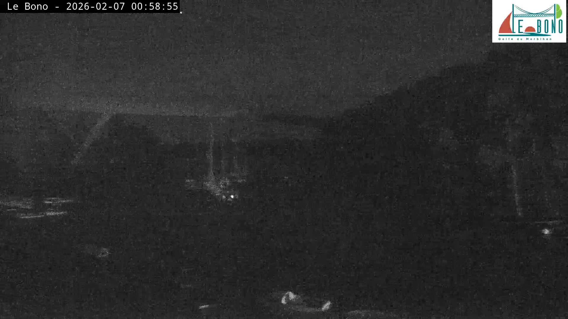 Riviere du Bono River & Le Bono Pont Joseph Le Brix (Pont Joseph Bridge) Live Cam - Vannes, Morbihan, Bretagne. France