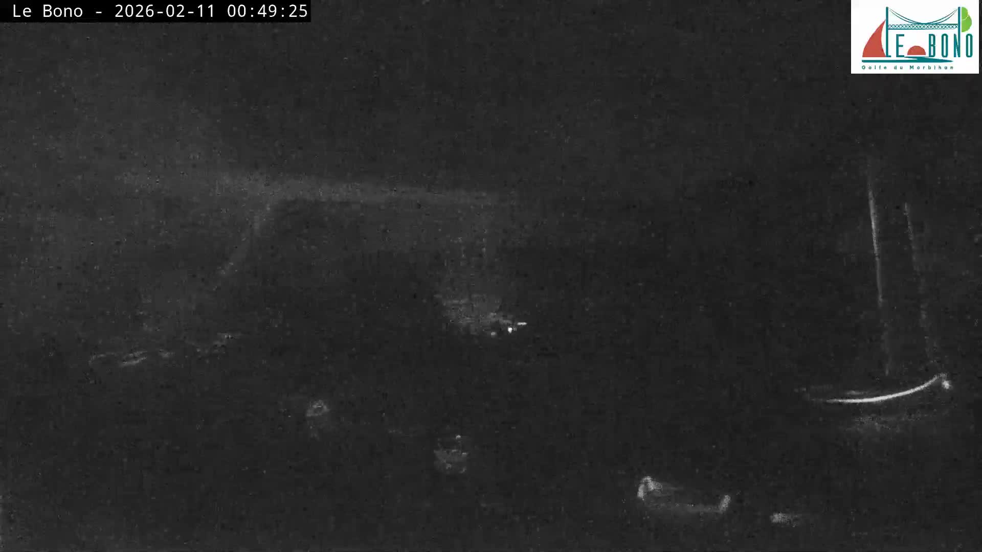Riviere du Bono River & Le Bono Pont Joseph Le Brix (Pont Joseph Bridge) Live Cam - Vannes, Morbihan, Bretagne. France