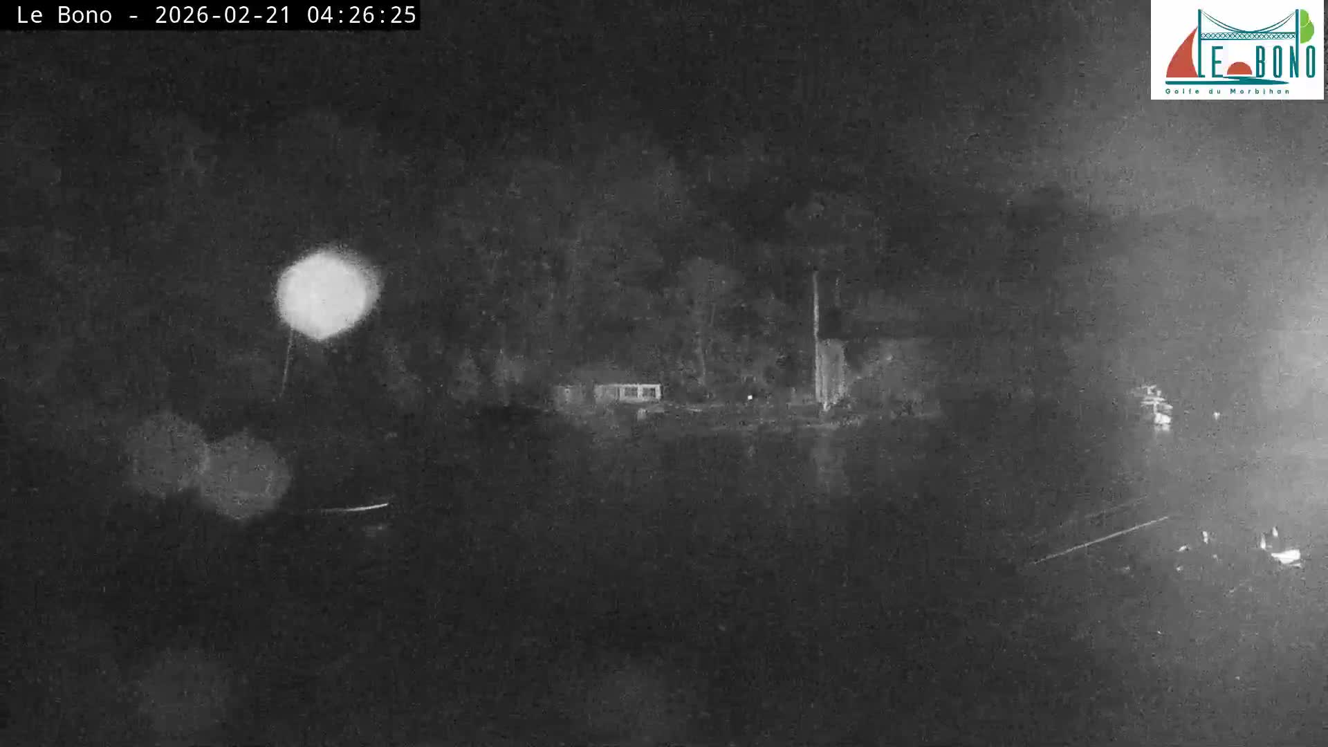 Riviere du Bono River & Le Bono Pont Joseph Le Brix (Pont Joseph Bridge) Live Cam - Vannes, Morbihan, Bretagne. France