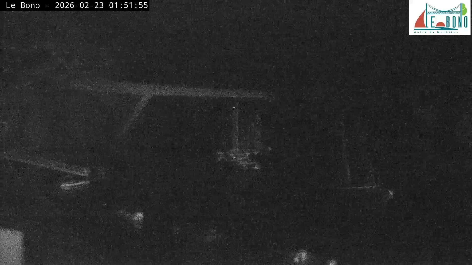 Riviere du Bono River & Le Bono Pont Joseph Le Brix (Pont Joseph Bridge) Live Cam - Vannes, Morbihan, Bretagne. France