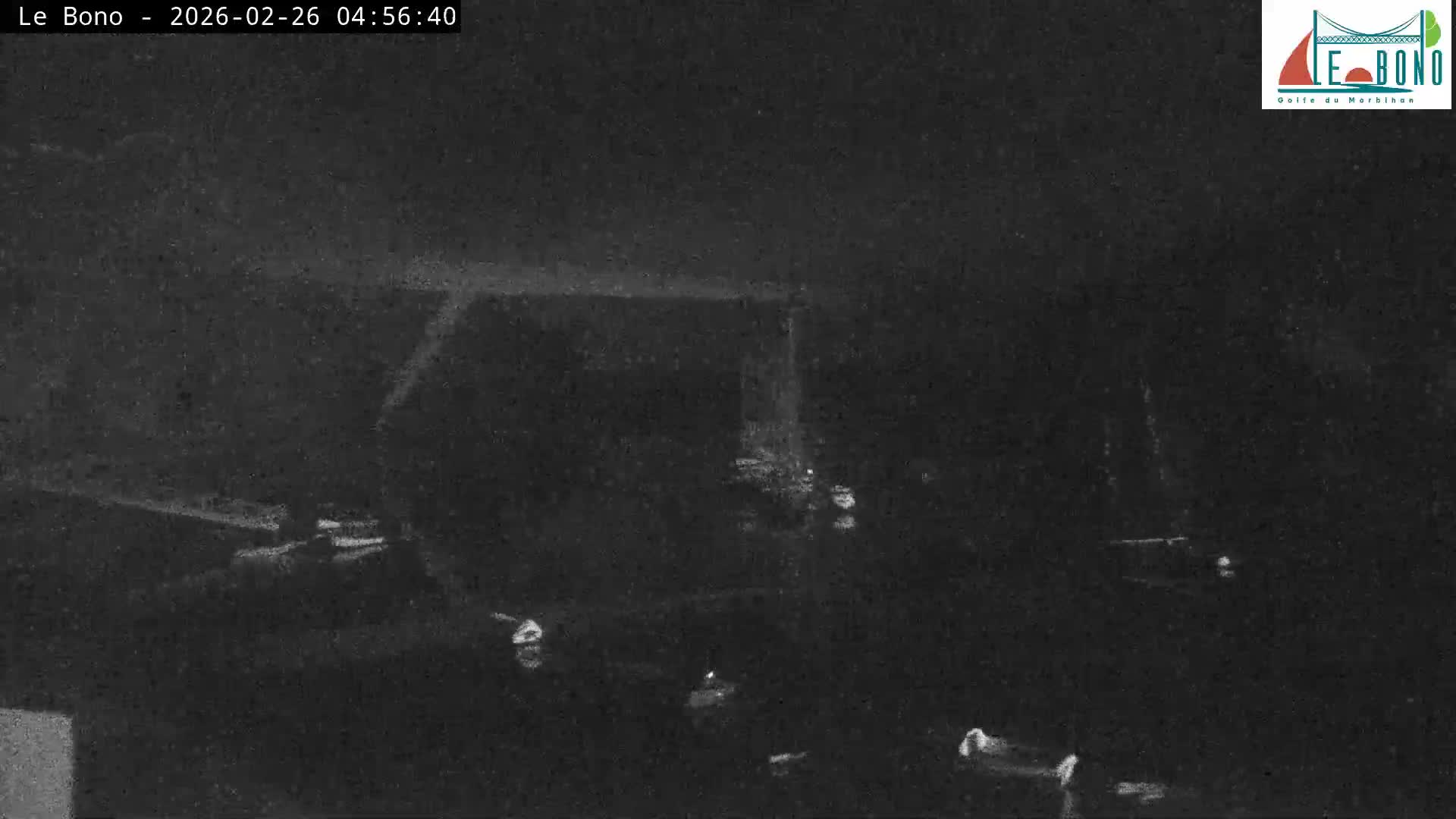 Riviere du Bono River & Le Bono Pont Joseph Le Brix (Pont Joseph Bridge) Live Cam - Vannes, Morbihan, Bretagne. France