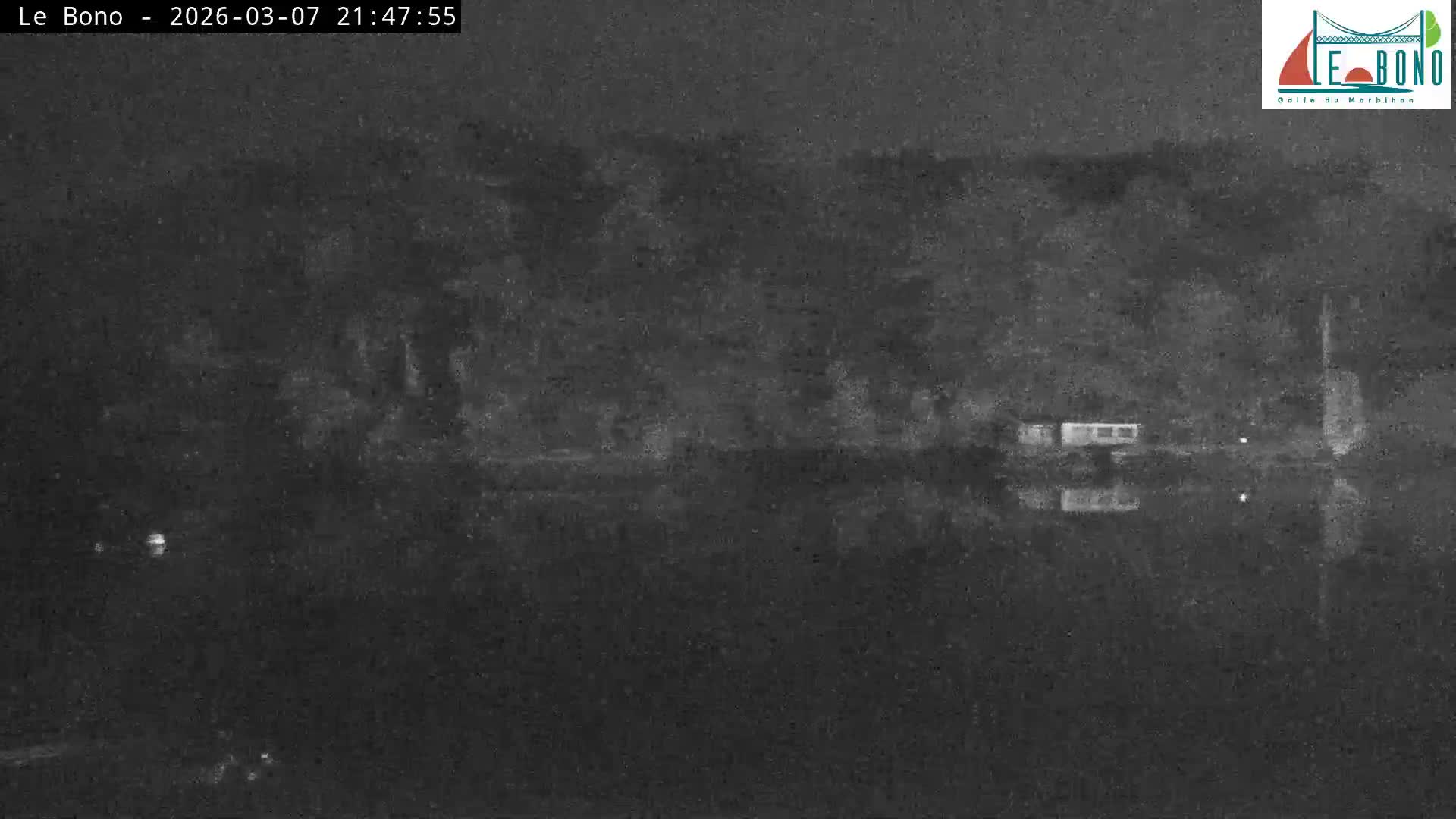 Riviere du Bono River & Le Bono Pont Joseph Le Brix (Pont Joseph Bridge) Live Cam - Vannes, Morbihan, Bretagne. France