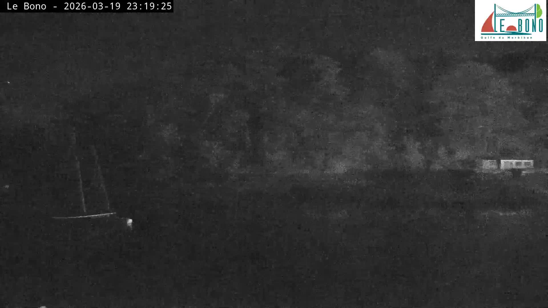 Riviere du Bono River & Le Bono Pont Joseph Le Brix (Pont Joseph Bridge) Live Cam - Vannes, Morbihan, Bretagne. France