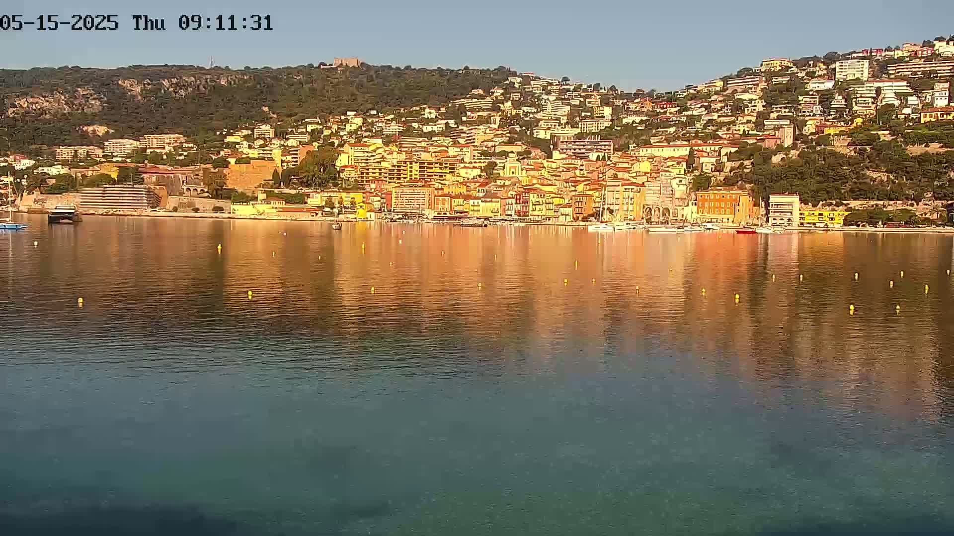 Villefranche-sur-Mer Commune Live Cam - Nice, Alpes-Maritimes, Provence-Alpes-Cote d’Azur, France