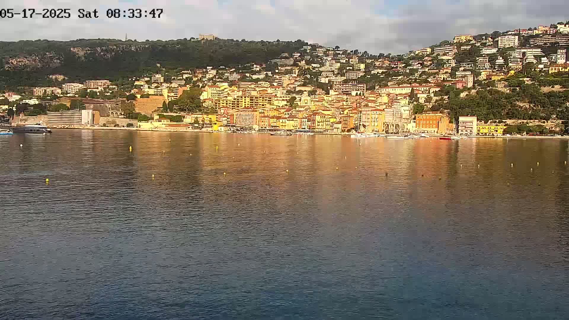 Villefranche-sur-Mer Commune Live Cam - Nice, Alpes-Maritimes, Provence-Alpes-Cote d’Azur, France