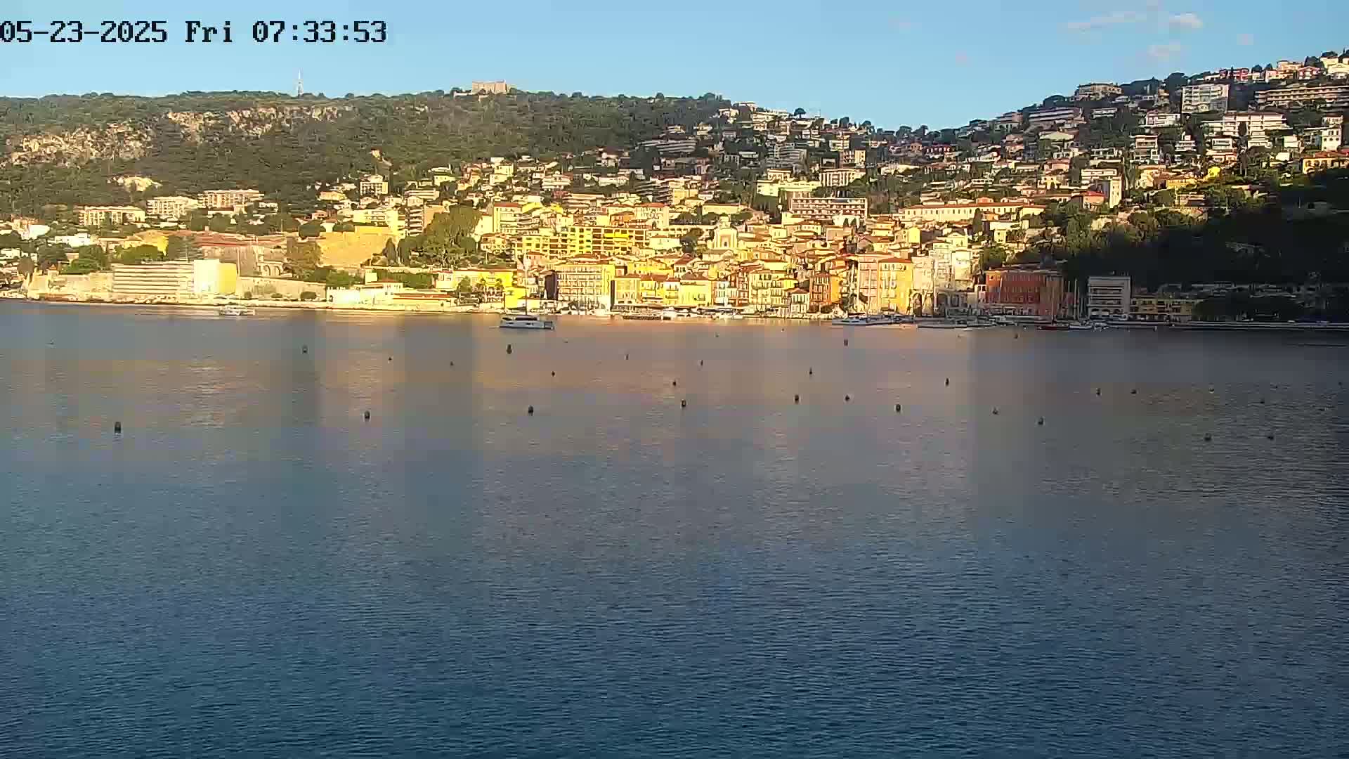 Villefranche-sur-Mer Commune Live Cam - Nice, Alpes-Maritimes, Provence-Alpes-Cote d’Azur, France