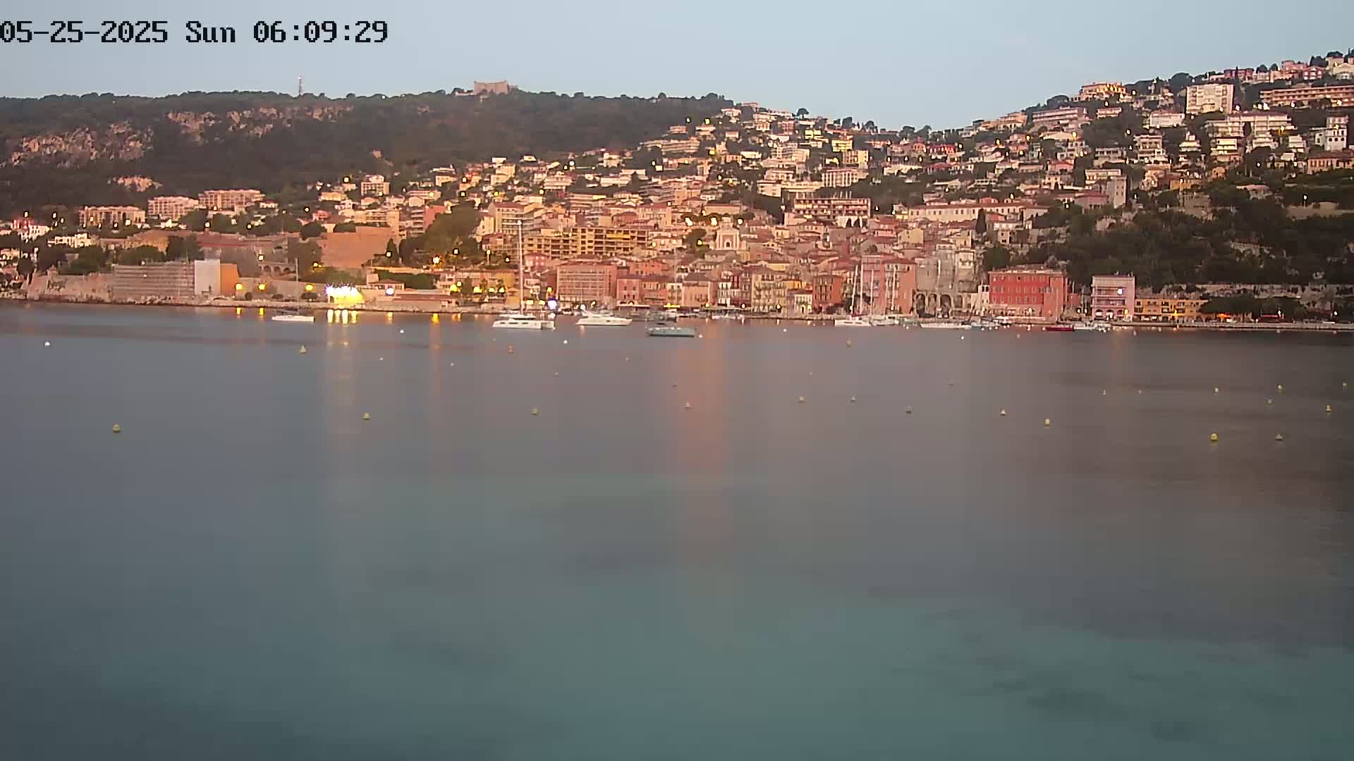 Villefranche-sur-Mer Commune Live Cam - Nice, Alpes-Maritimes, Provence-Alpes-Cote d’Azur, France