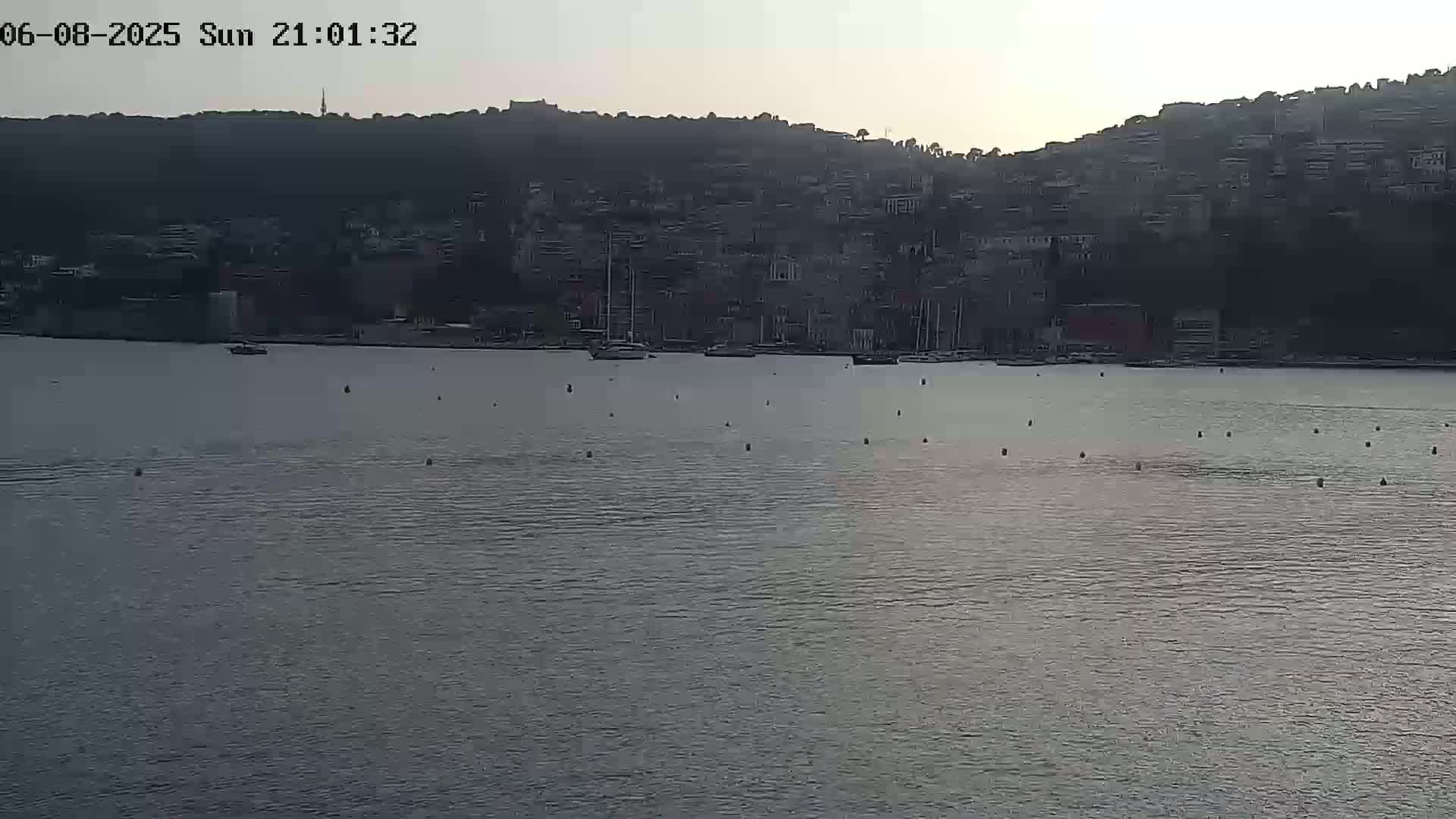 Villefranche-sur-Mer Commune Live Cam - Nice, Alpes-Maritimes, Provence-Alpes-Cote d’Azur, France