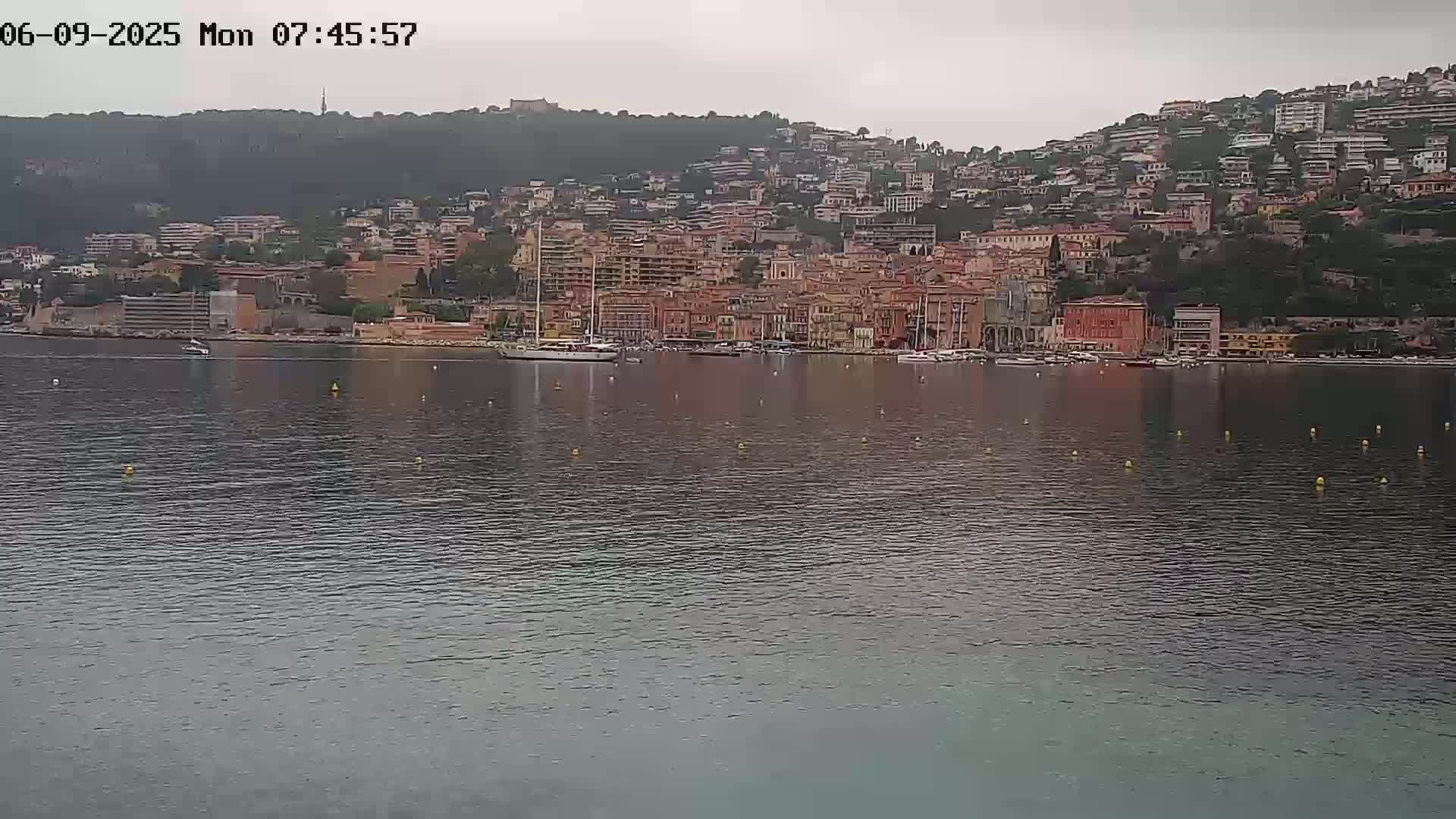 Villefranche-sur-Mer Commune Live Cam - Nice, Alpes-Maritimes, Provence-Alpes-Cote d’Azur, France