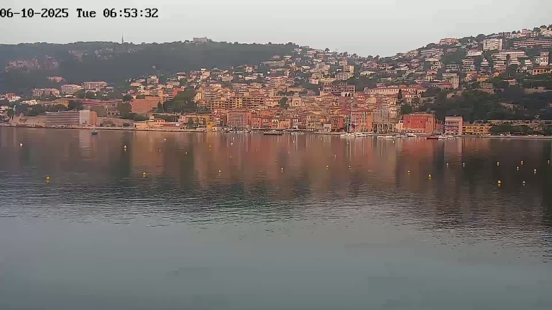 Villefranche-sur-Mer Commune Live Cam - Nice, Alpes-Maritimes, Provence-Alpes-Cote d’Azur, France