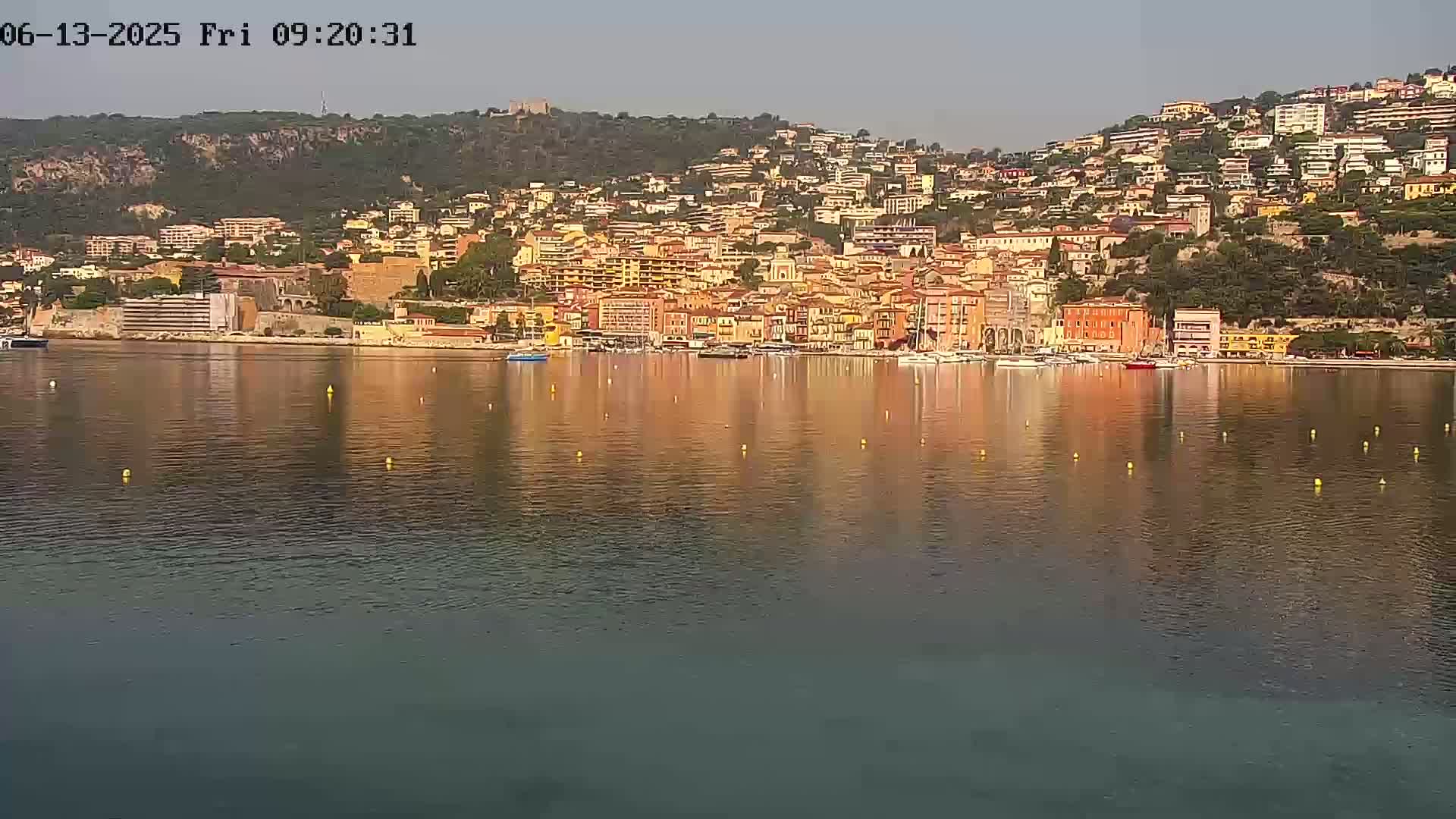 Villefranche-sur-Mer Commune Live Cam - Nice, Alpes-Maritimes, Provence-Alpes-Cote d’Azur, France