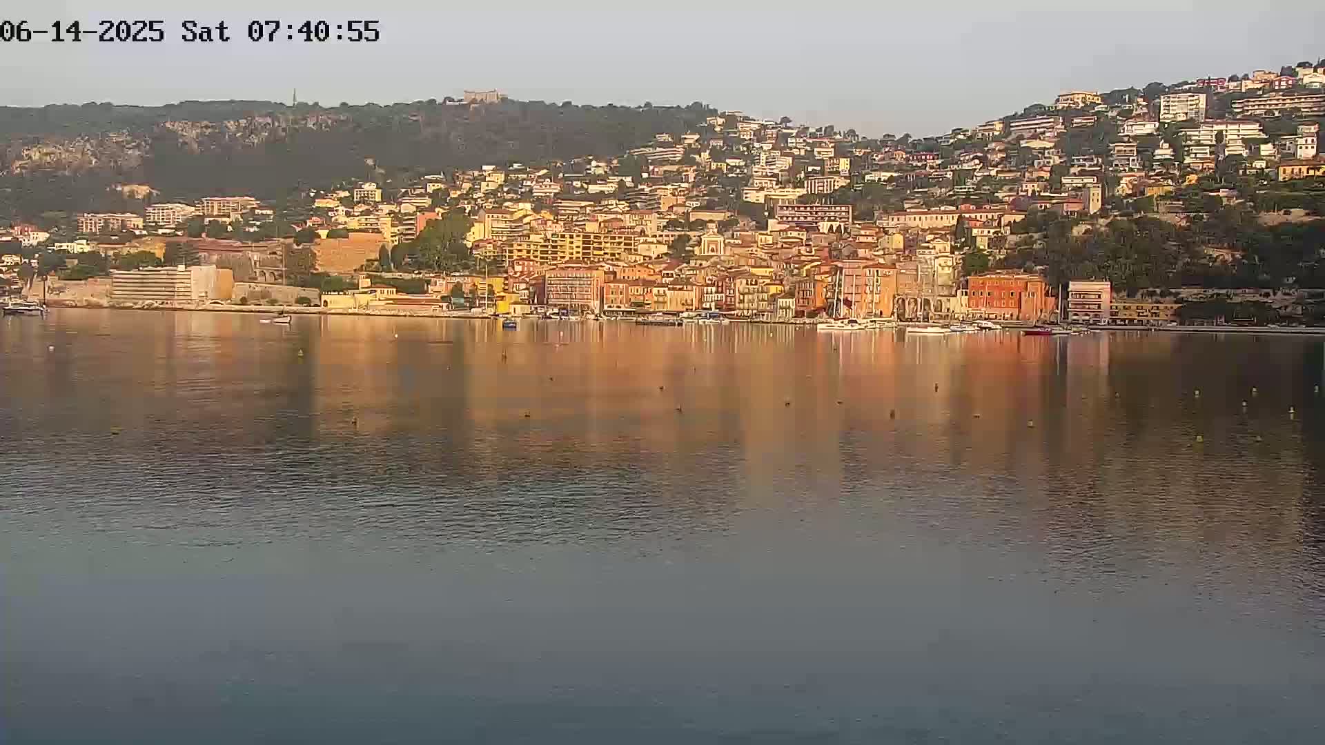 Villefranche-sur-Mer Commune Live Cam - Nice, Alpes-Maritimes, Provence-Alpes-Cote d’Azur, France