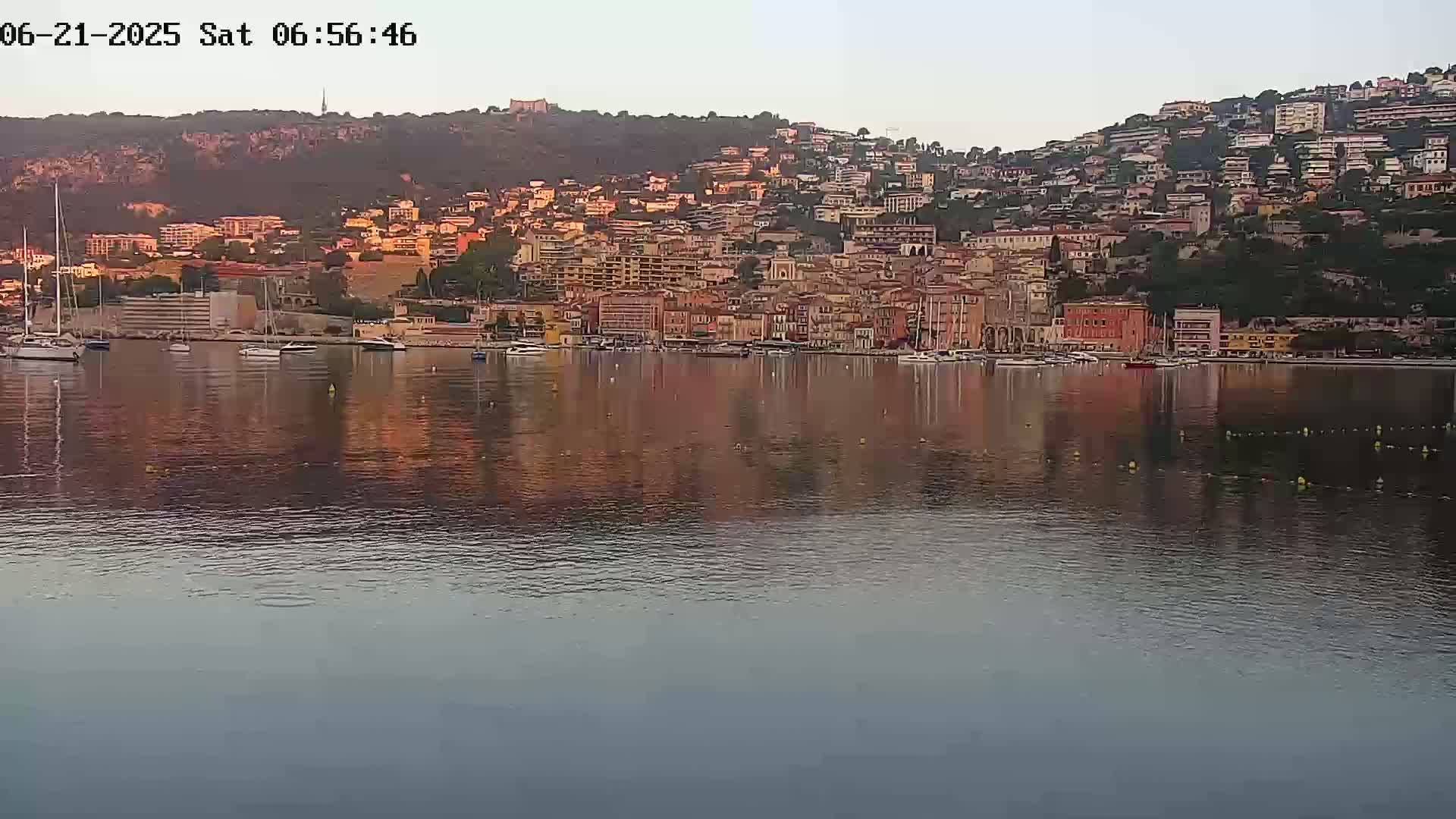 Villefranche-sur-Mer Commune Live Cam - Nice, Alpes-Maritimes, Provence-Alpes-Cote d’Azur, France