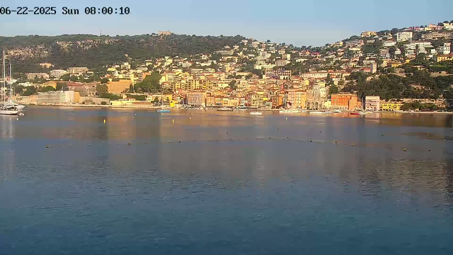 Villefranche-sur-Mer Commune Live Cam - Nice, Alpes-Maritimes, Provence-Alpes-Cote d’Azur, France