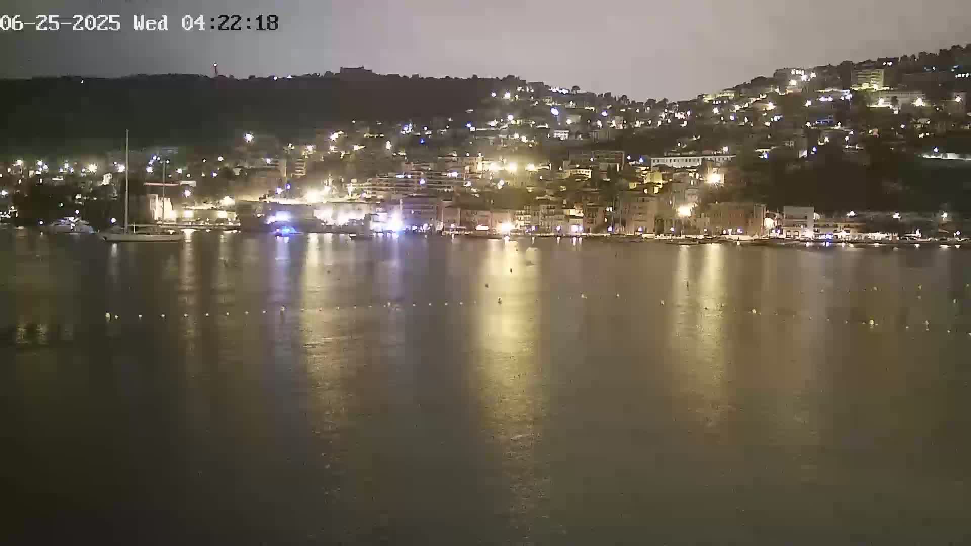 Villefranche-sur-Mer Commune Live Cam - Nice, Alpes-Maritimes, Provence-Alpes-Cote d’Azur, France