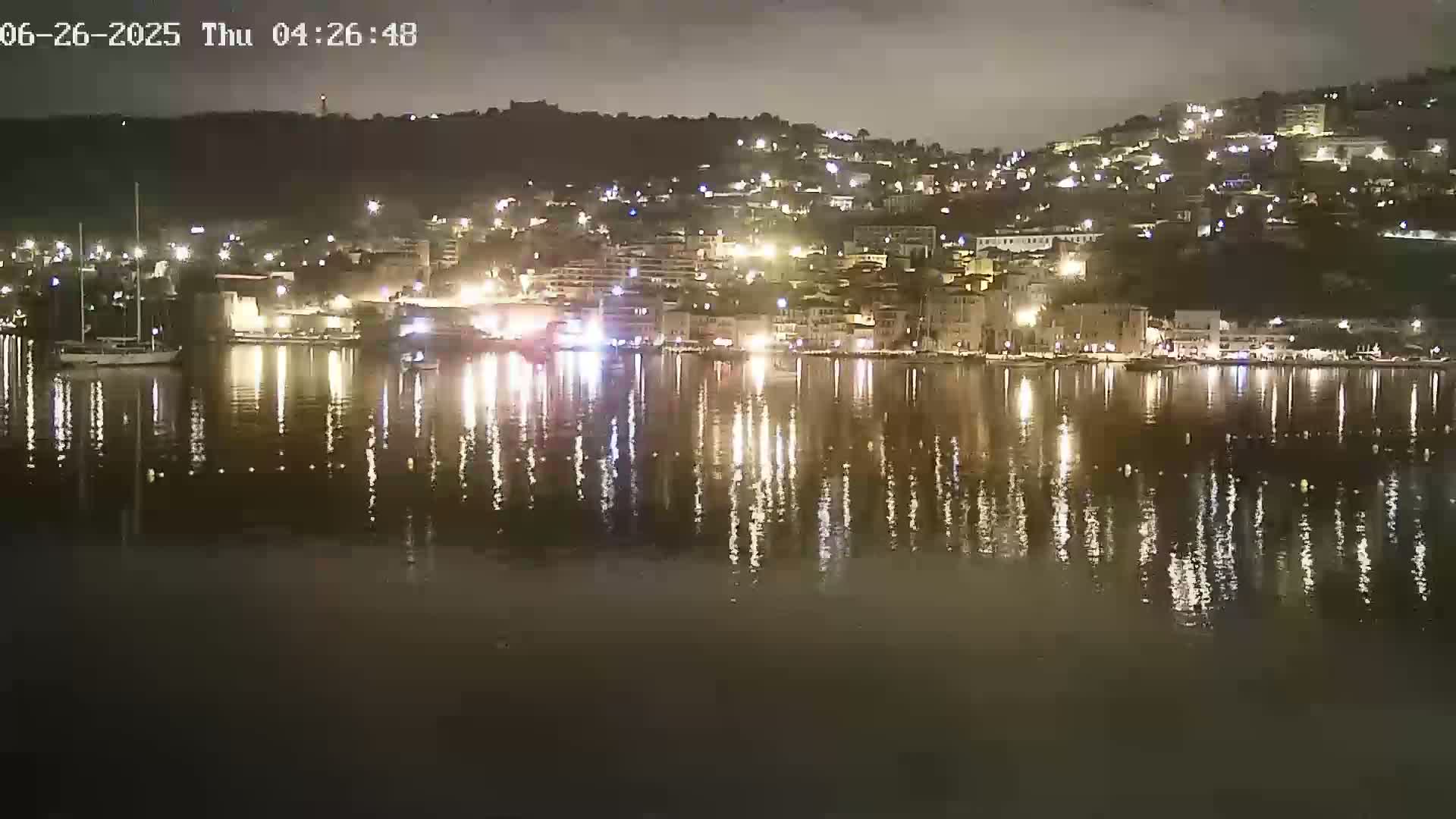 Villefranche-sur-Mer Commune Live Cam - Nice, Alpes-Maritimes, Provence-Alpes-Cote d’Azur, France