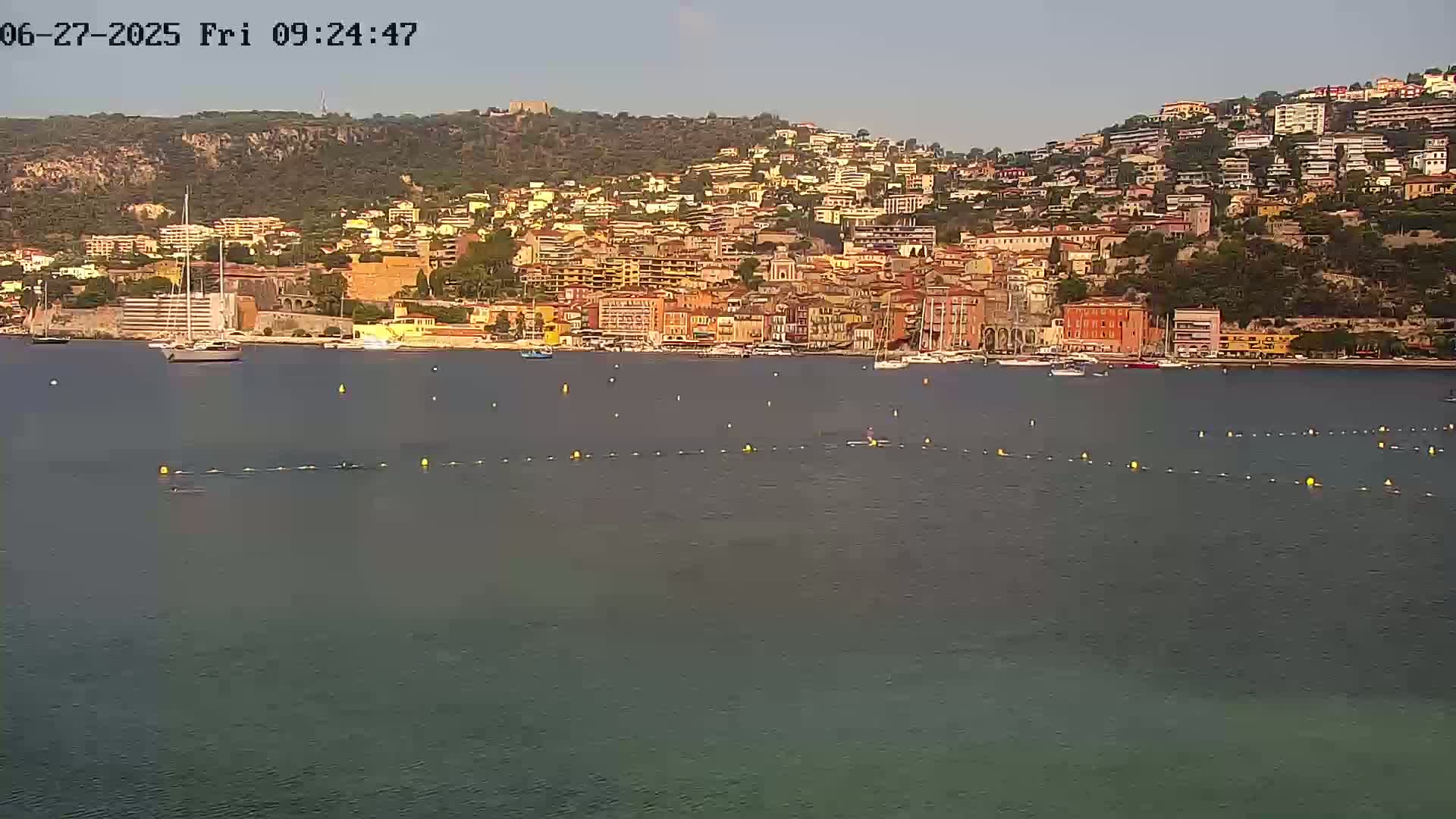 Villefranche-sur-Mer Commune Live Cam - Nice, Alpes-Maritimes, Provence-Alpes-Cote d’Azur, France