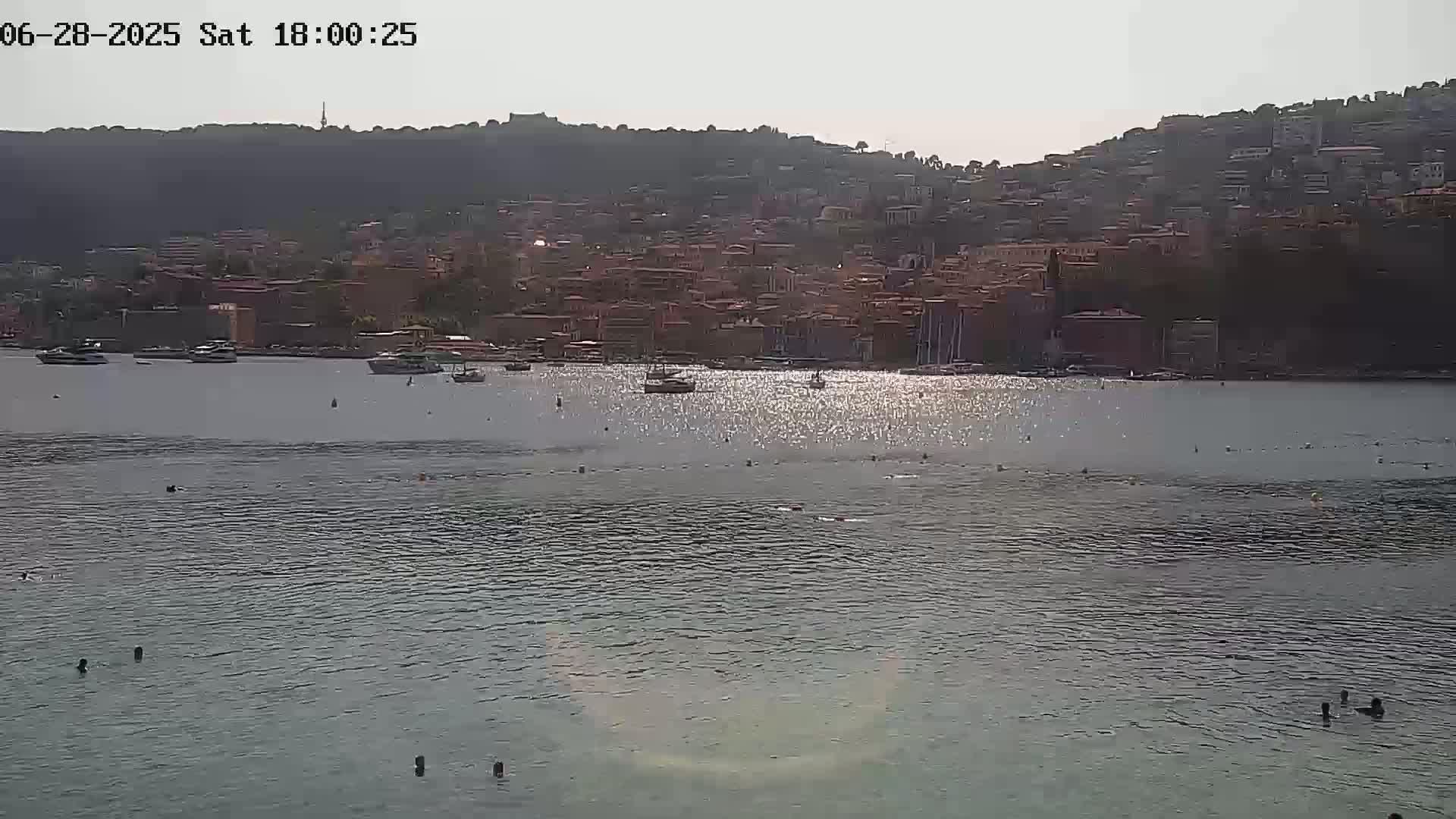 Villefranche-sur-Mer Commune Live Cam - Nice, Alpes-Maritimes, Provence-Alpes-Cote d’Azur, France