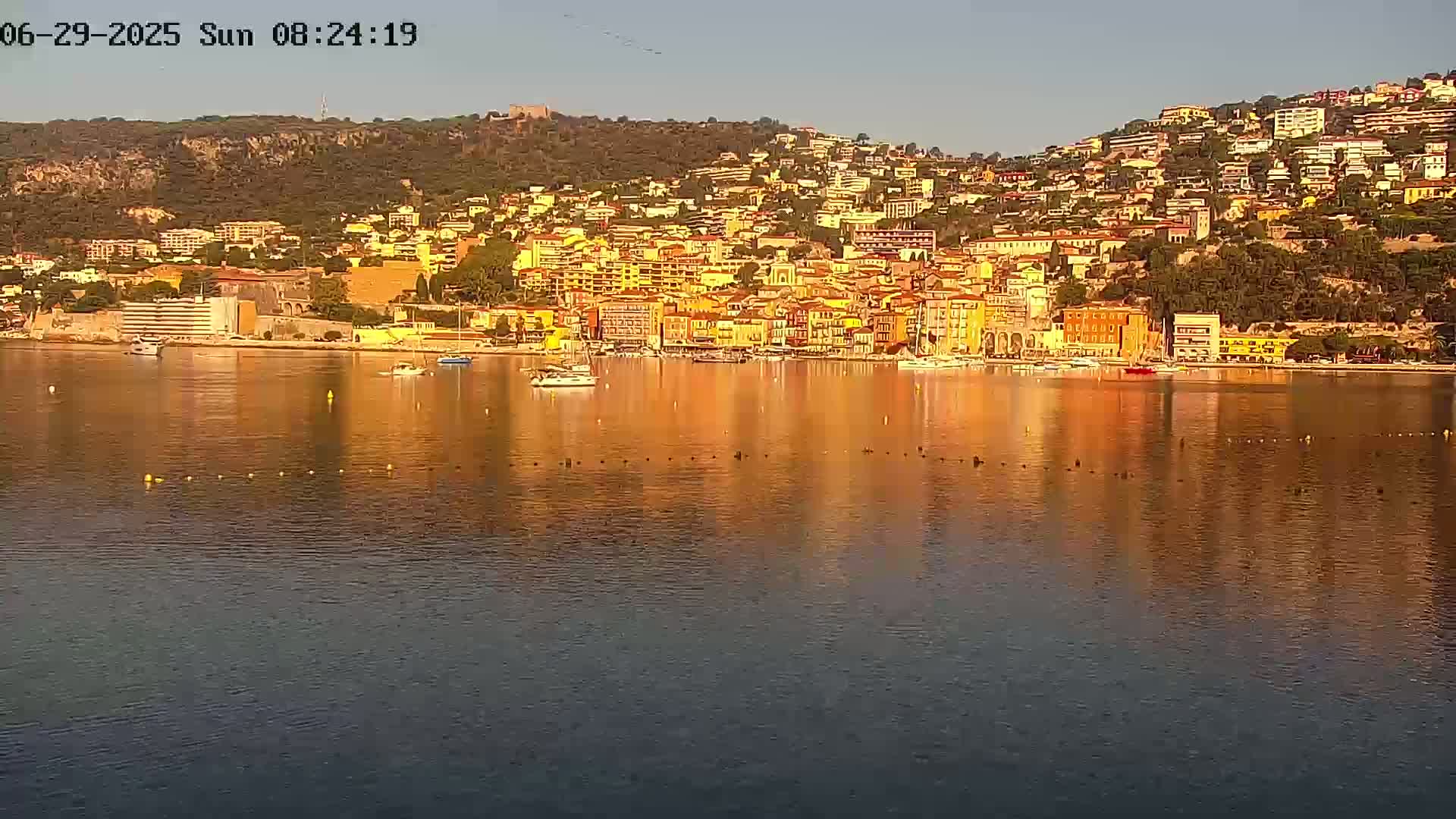 Villefranche-sur-Mer Commune Live Cam - Nice, Alpes-Maritimes, Provence-Alpes-Cote d’Azur, France