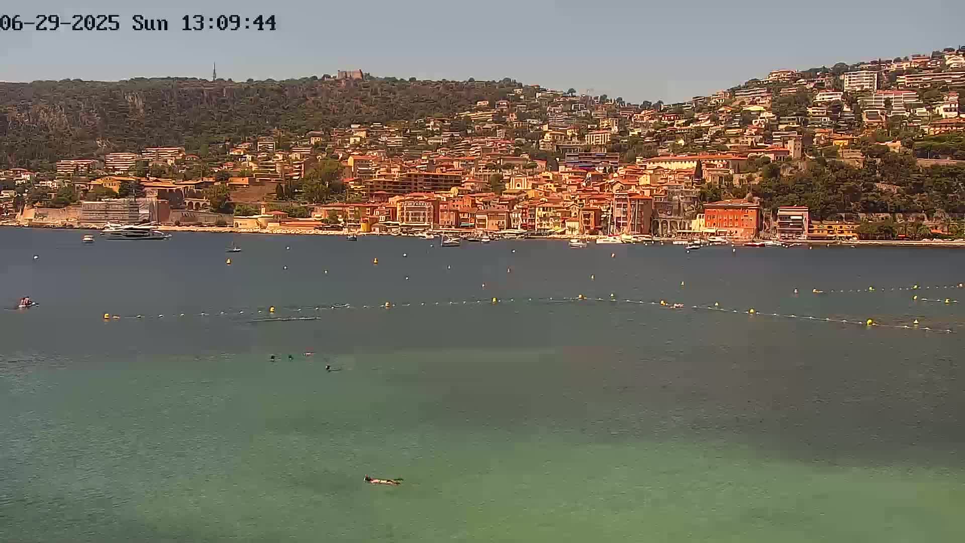 Villefranche-sur-Mer Commune Live Cam - Nice, Alpes-Maritimes, Provence-Alpes-Cote d’Azur, France