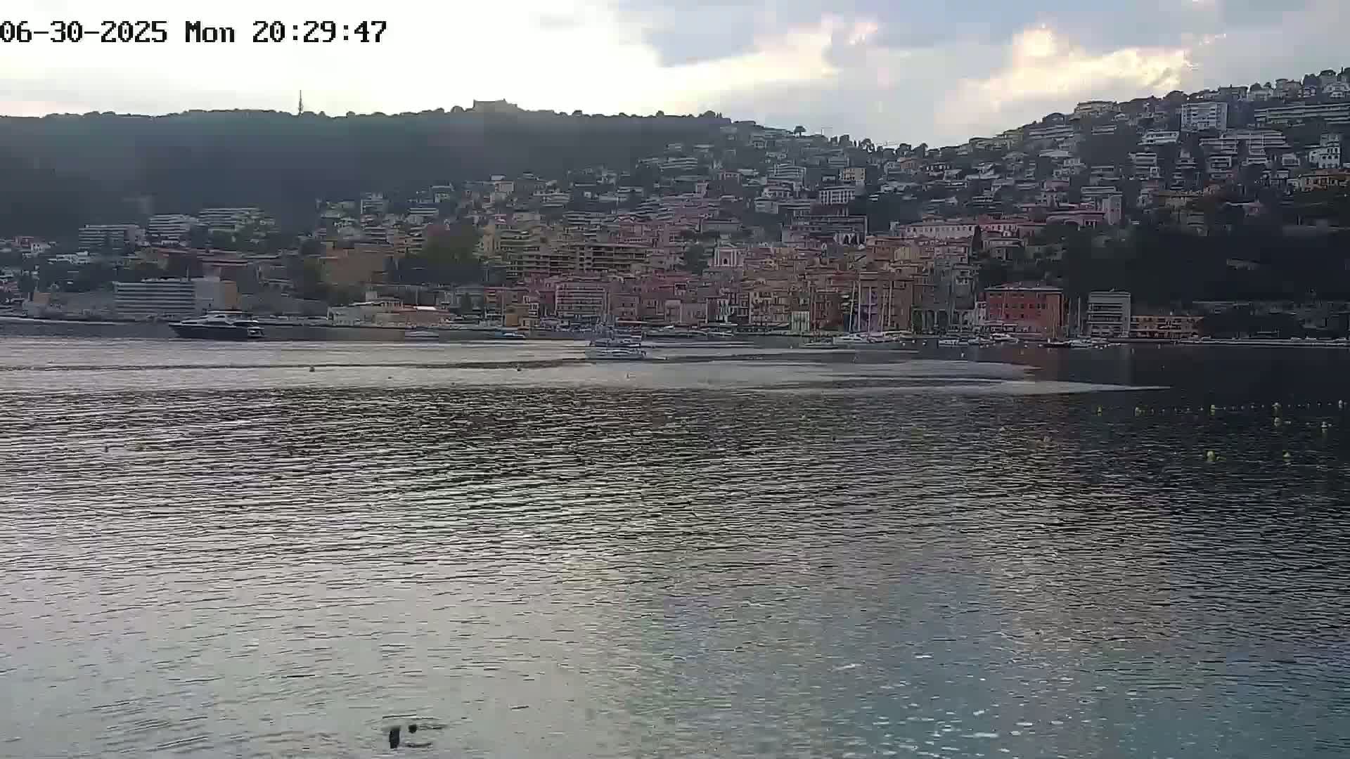 Villefranche-sur-Mer Commune Live Cam - Nice, Alpes-Maritimes, Provence-Alpes-Cote d’Azur, France