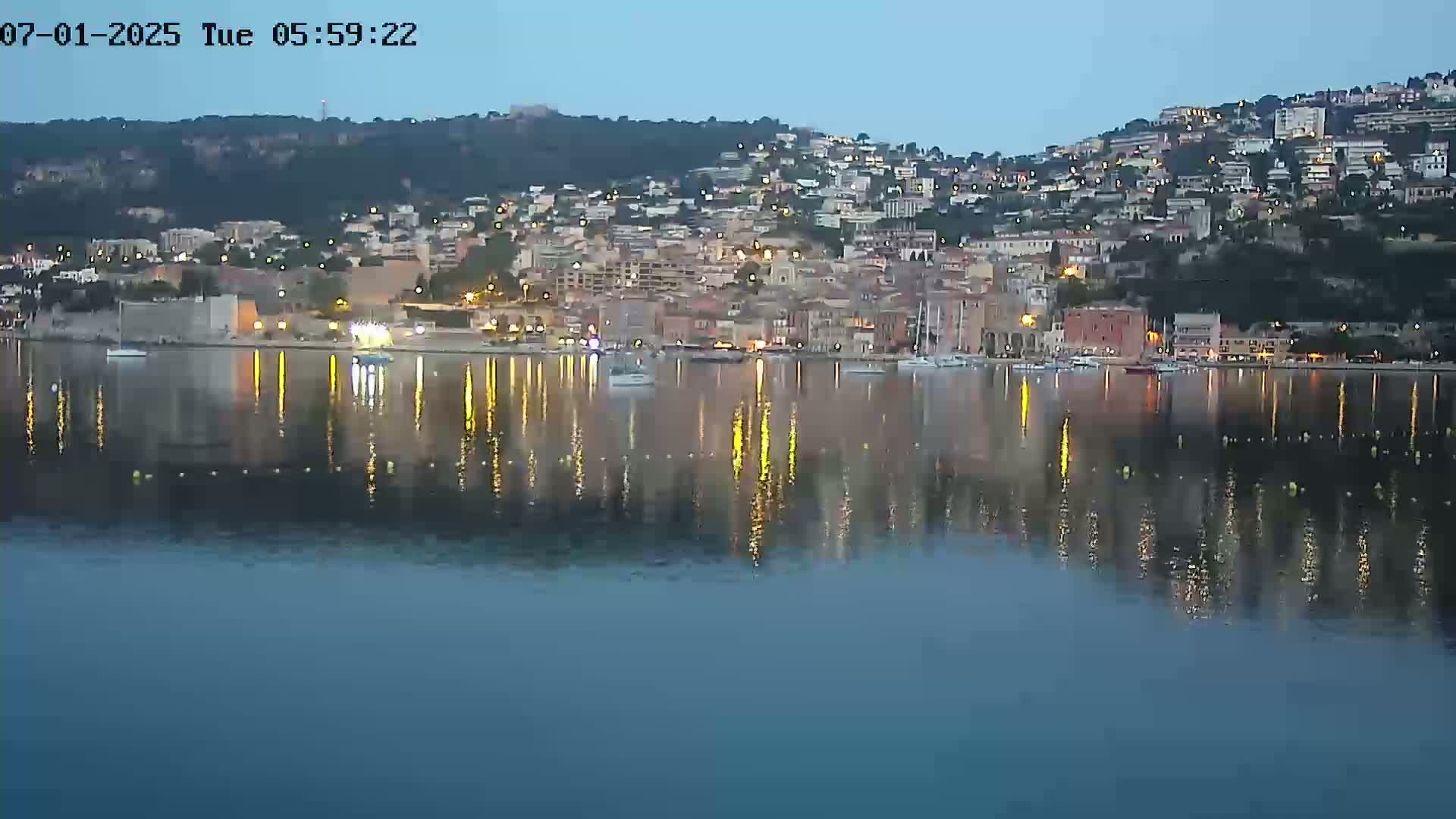 Villefranche-sur-Mer Commune Live Cam - Nice, Alpes-Maritimes, Provence-Alpes-Cote d’Azur, France