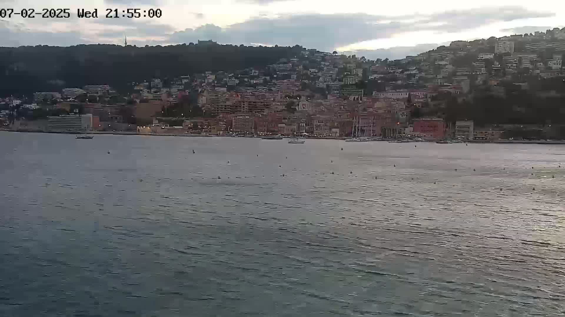 Villefranche-sur-Mer Commune Live Cam - Nice, Alpes-Maritimes, Provence-Alpes-Cote d’Azur, France